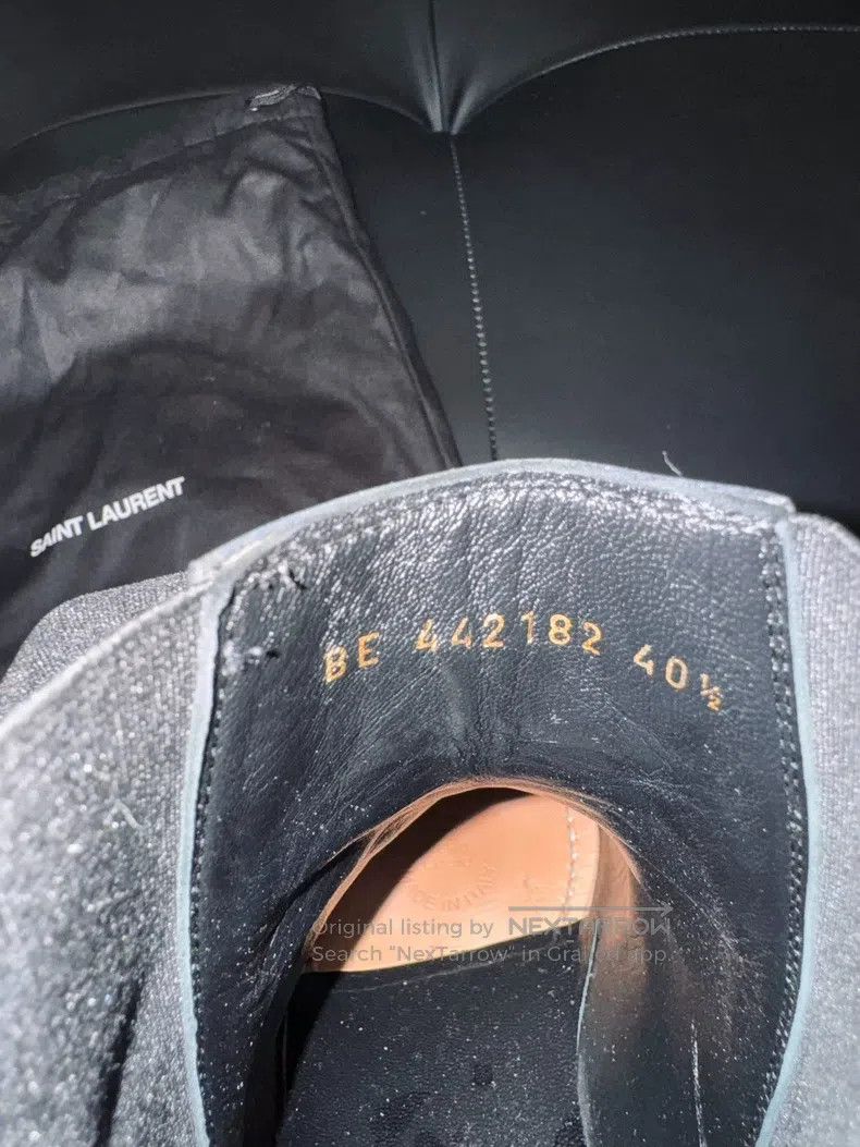 Saint Laurent Paris Saint Laurent Paris Chelsea Boots, Full Leather Size US 10 / IT 40 - 6 Thumbnail