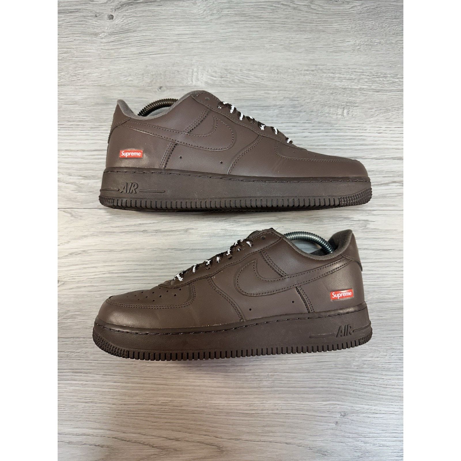 Nike Nike Supreme x Air Force 1 Low Box Logo Baroque Brown - 8.5 Size US 8.5 / EU 41-42 - 2 Thumbnail