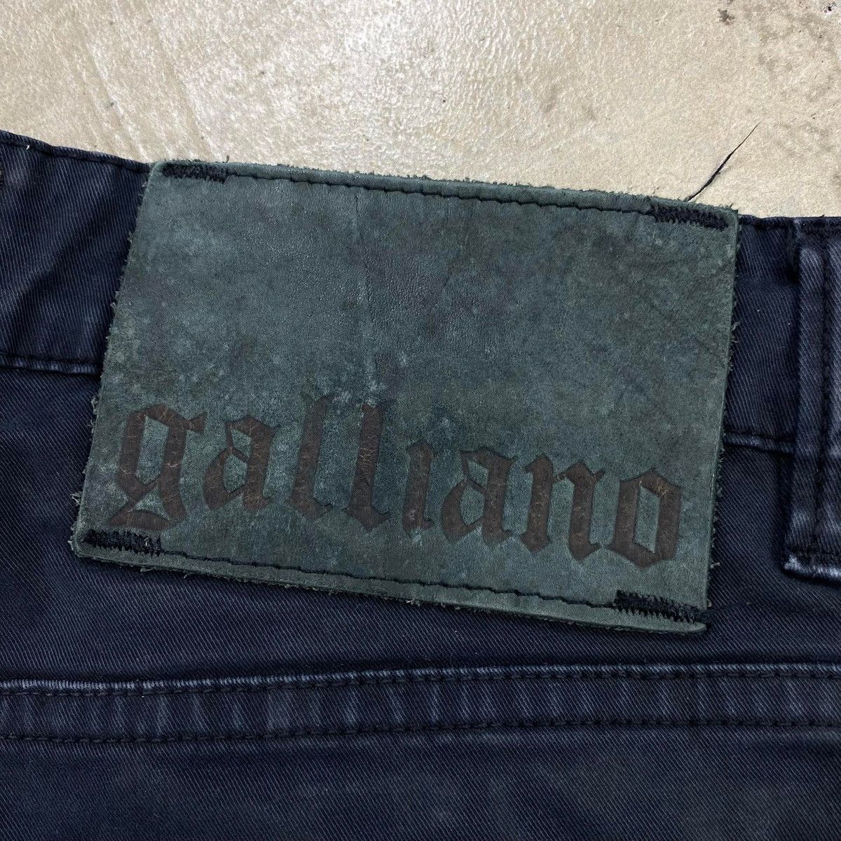 John Galliano Distressed Slim Fit Jeans Size US 30 / EU 46 - 5 Thumbnail