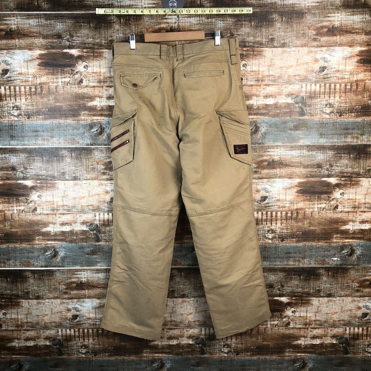 Japanese Brand DL Jawin Brown Cargo Multipocket Pants #C693 Size US 32 / EU 48 - 15 Thumbnail
