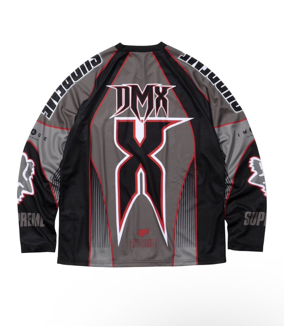 Supreme Supreme x Fox Racing DMX Jersey – Black (Size Small) Size US S / EU 44-46 / 1 - 3 Thumbnail
