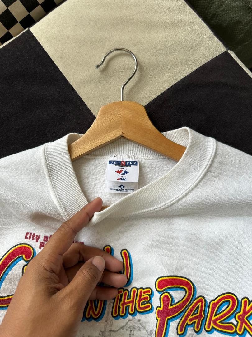 Jerzees × Vintage VINTAGE JERZEES CAR CLUB SWEATSHIRT Size US XL / EU 56 / 4 - 4 Thumbnail