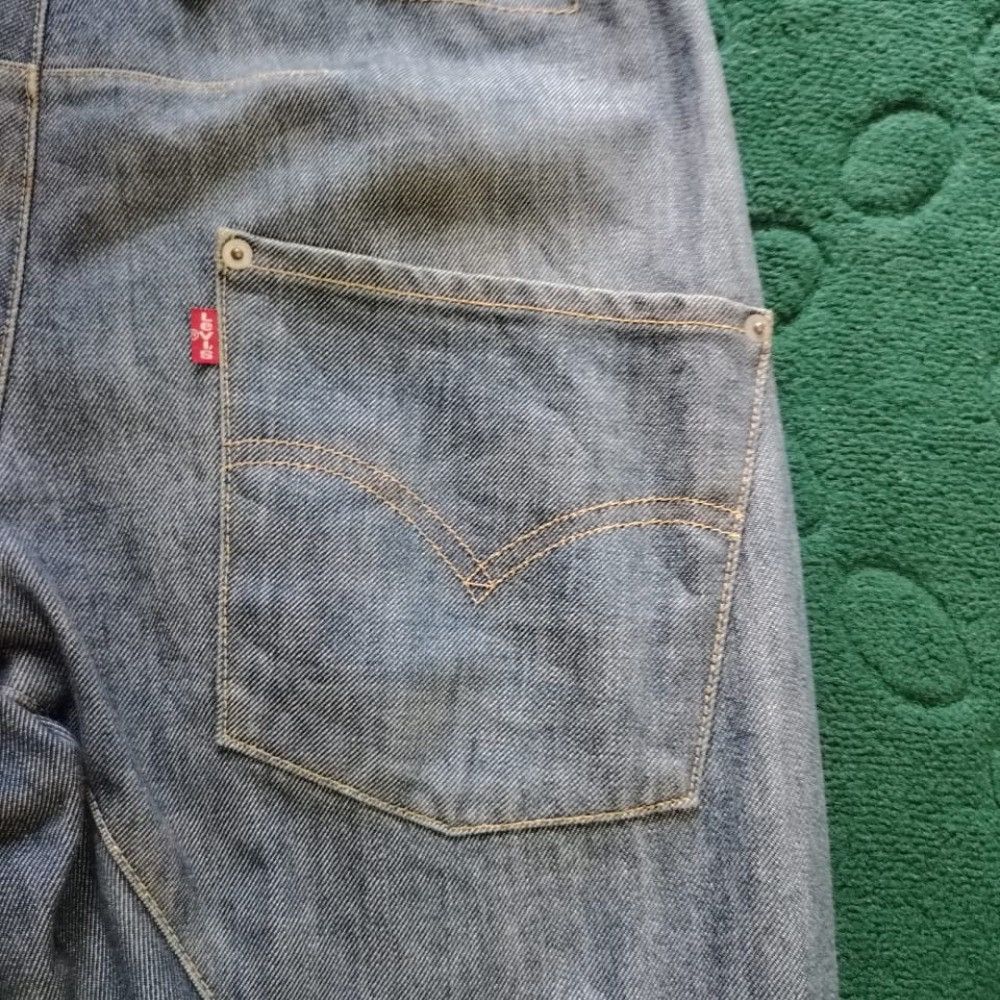 Levi's Levis Engineered Jeans Chinch Back Button Fly Japan LE02 Size US 33 - 15 Thumbnail