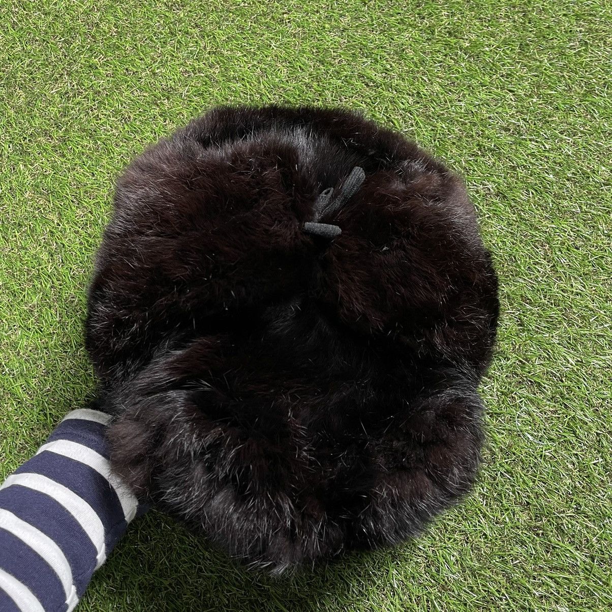 If Six Was Nine Vintage Y2K Furry Alt Fuzzy Beanie Ushanka Mohair Uzi Vert Size ONE SIZE - 7 Thumbnail