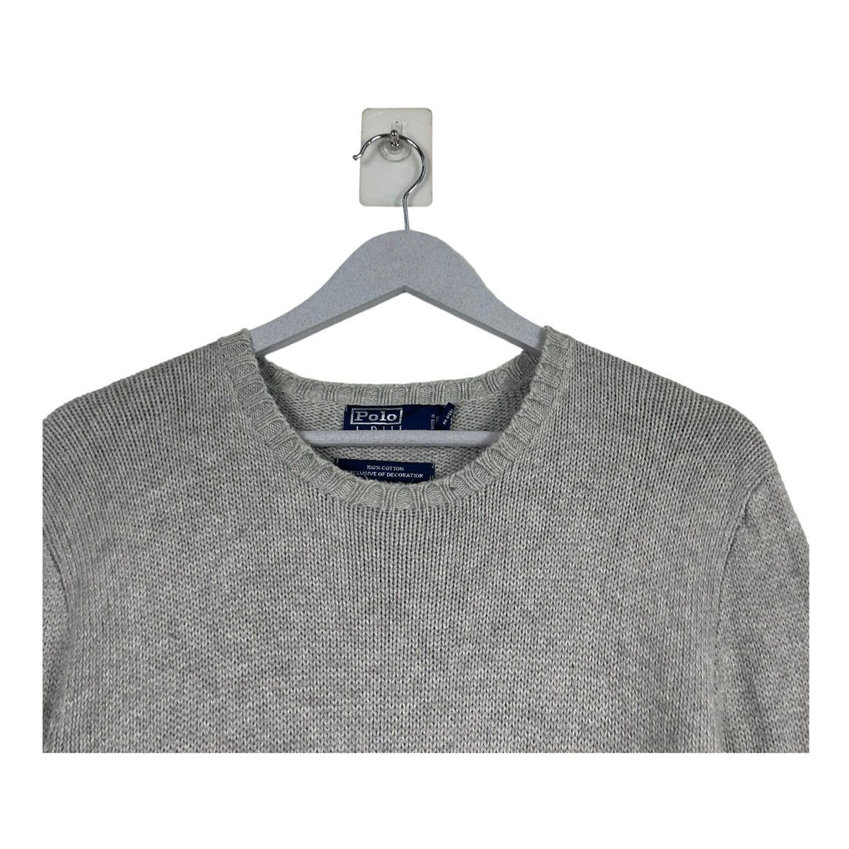 Aran Isles Knitwear × Polo Ralph Lauren × Ralph Lauren 💥POLO RALPH LAUREN CREWNECK KNIT JUMPER PULLOVER Size US M / EU 48-50 / 2 - 4 Thumbnail