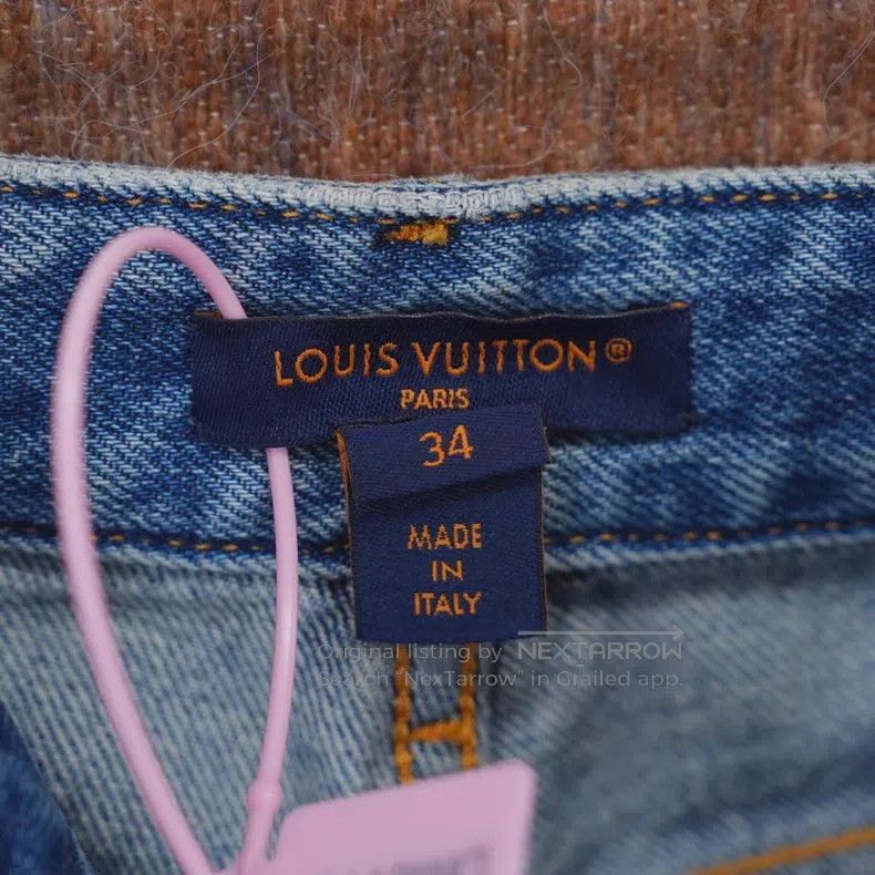 Louis Vuitton Louis Vuitton Ski Collection 25 New Solid Jeans Size 33" - 4 Thumbnail