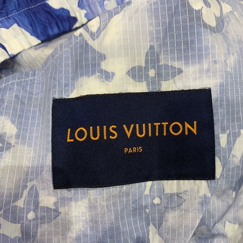 Louis Vuitton Louis Vuitton Blue ink-wash old flower full print assault Size US M / EU 48-50 / 2 - 6 Thumbnail