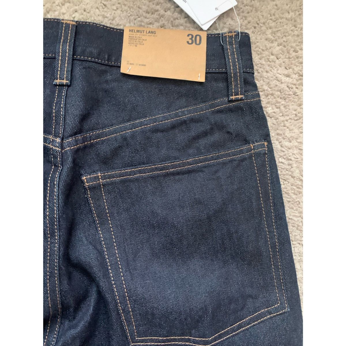 Helmut Lang HELMUT LANG RAW MASC HI WAISTED JEANS Size US 30 / EU 46 - 6 Thumbnail