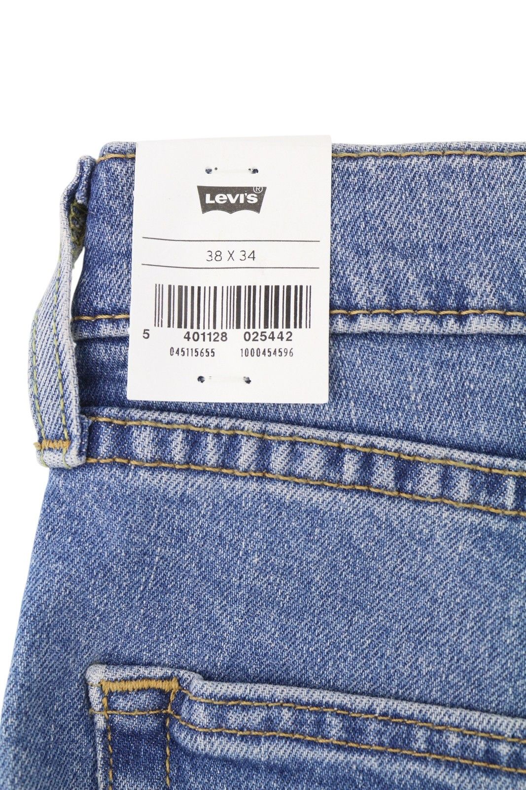 Levi's 511 W38/L34 Slim Stretch Zip Faded Blue Jeans 87092 Size US 38 / EU 54 - 9 Thumbnail