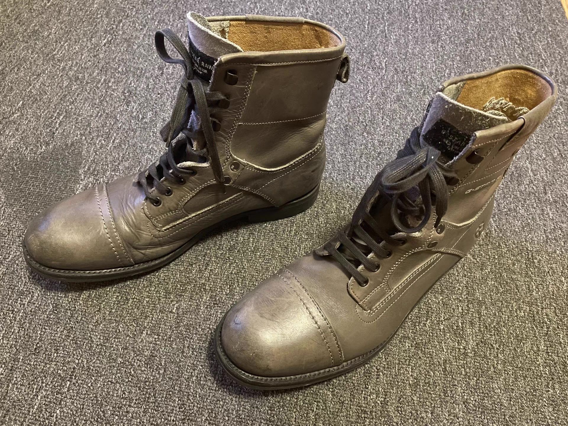 G-Star G-Star Raw men's gray boots, Q4 Size US 12 / EU 45 - 2 Thumbnail