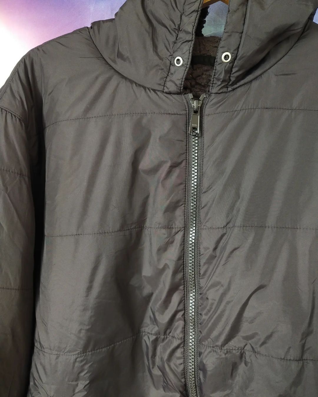 Designer × Uniqlo Uniqlo Black Sherpa Outdoor Zipper Jacket Size US XL / EU 56 / 4 - 2 Thumbnail