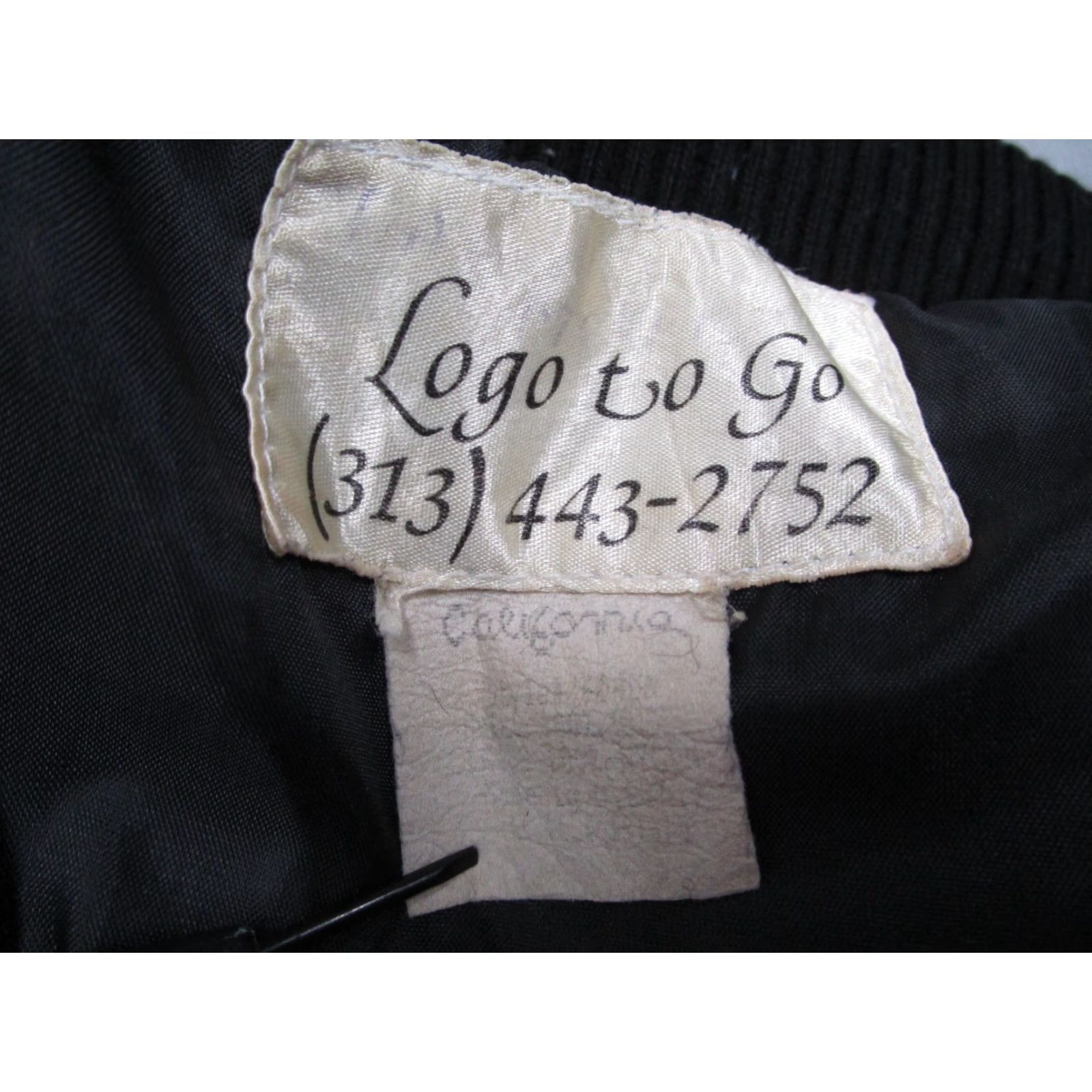 Vintage VINTAGE Pine Knob Music Theatre Jacket Mens Large Black Wool Snap Bomber Jacket Size US L / EU 52-54 / 3 - 3 Thumbnail