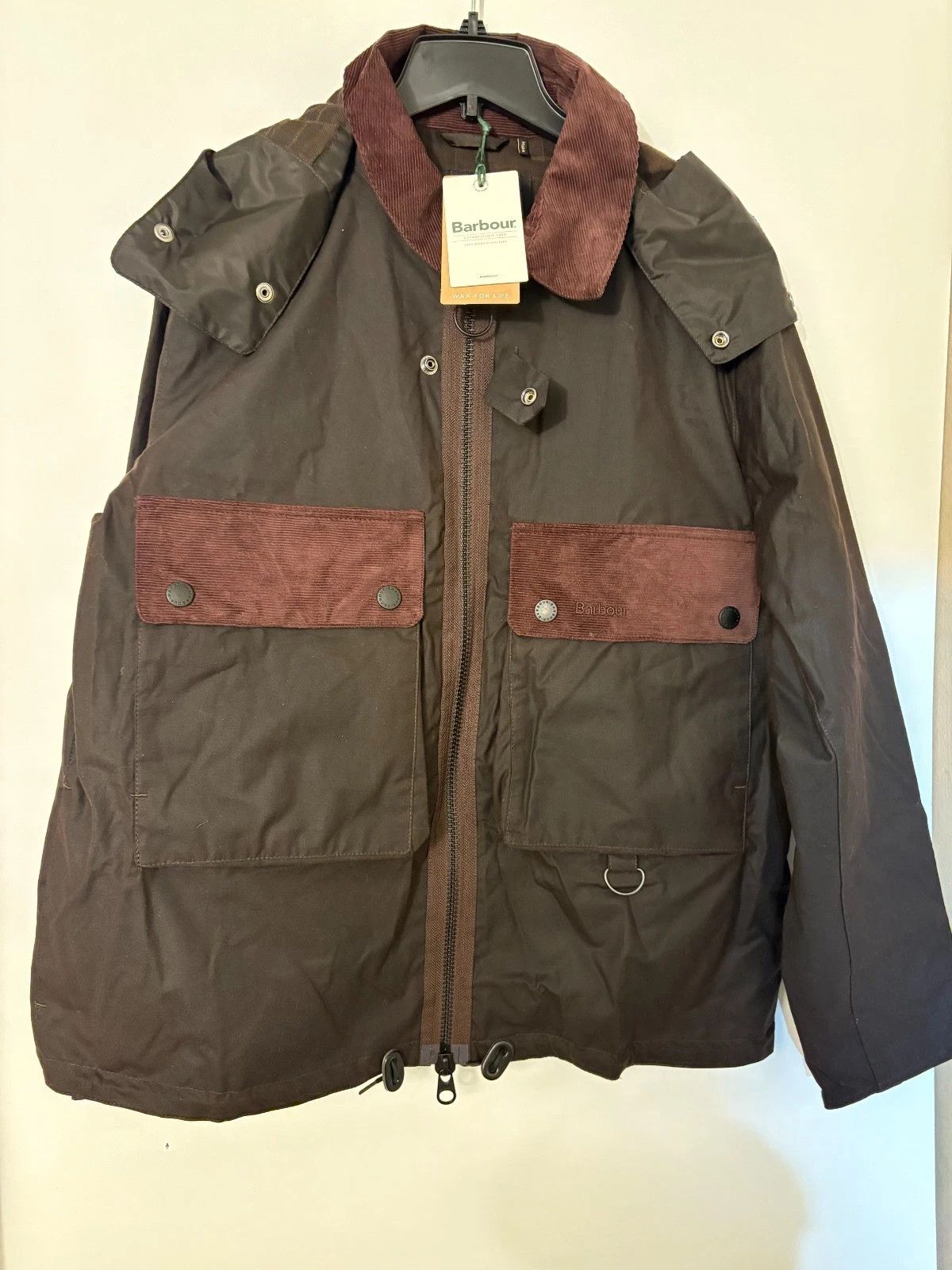 Barbour sz XL ~ Barbour RE-ENGINEERED SPEY WAX JACKET Size US XL / EU 56 / 4 - 6 Thumbnail