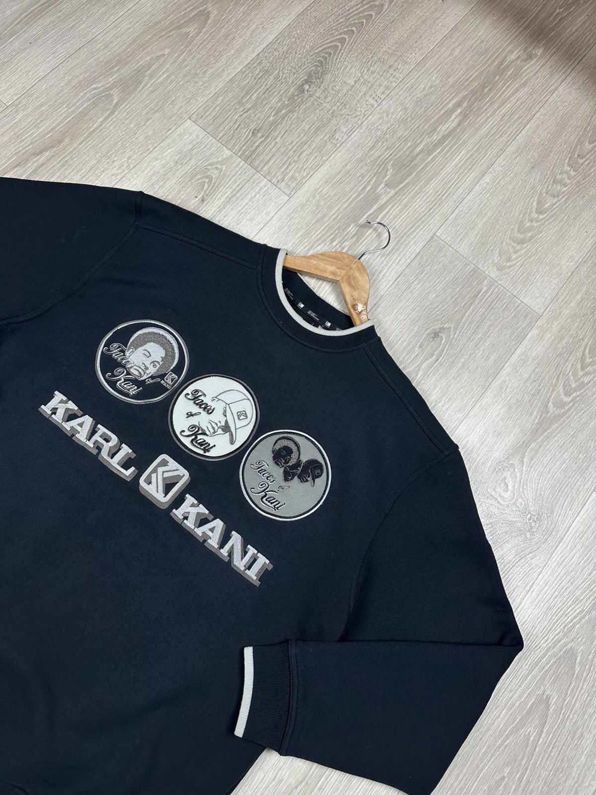 Karl Kani Vintage KARL KANI Crewneck Sweatshirt Big Logo Size L Size US L / EU 52-54 / 3 - 2 Thumbnail