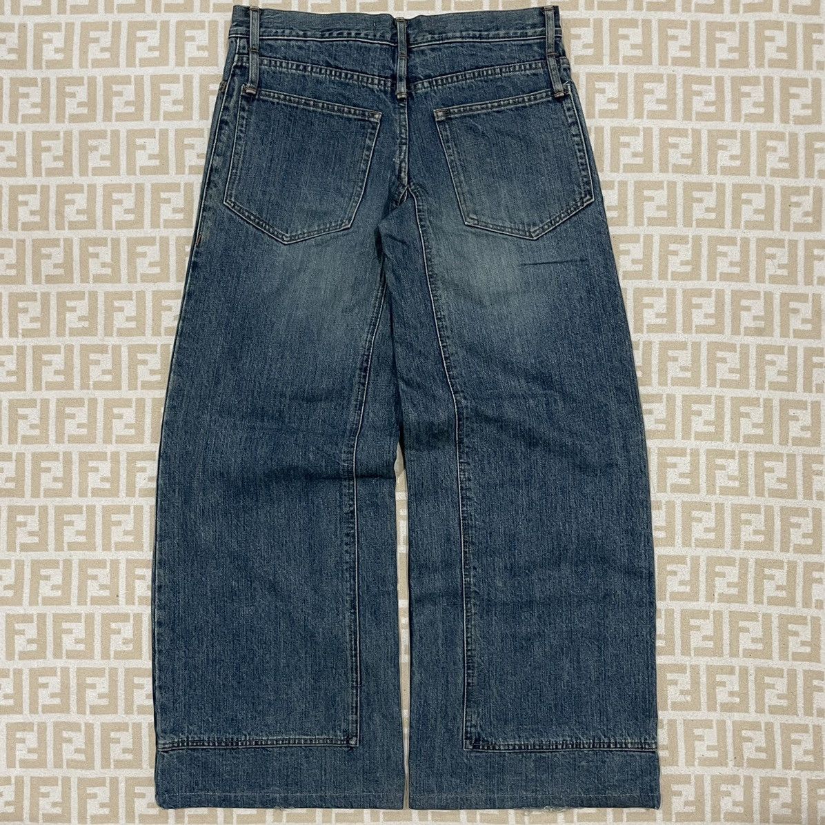 Tsumori Chisato Tsumori Chisato Double Knee Jeans Size 30" / US 8 / IT 44 - 3 Thumbnail