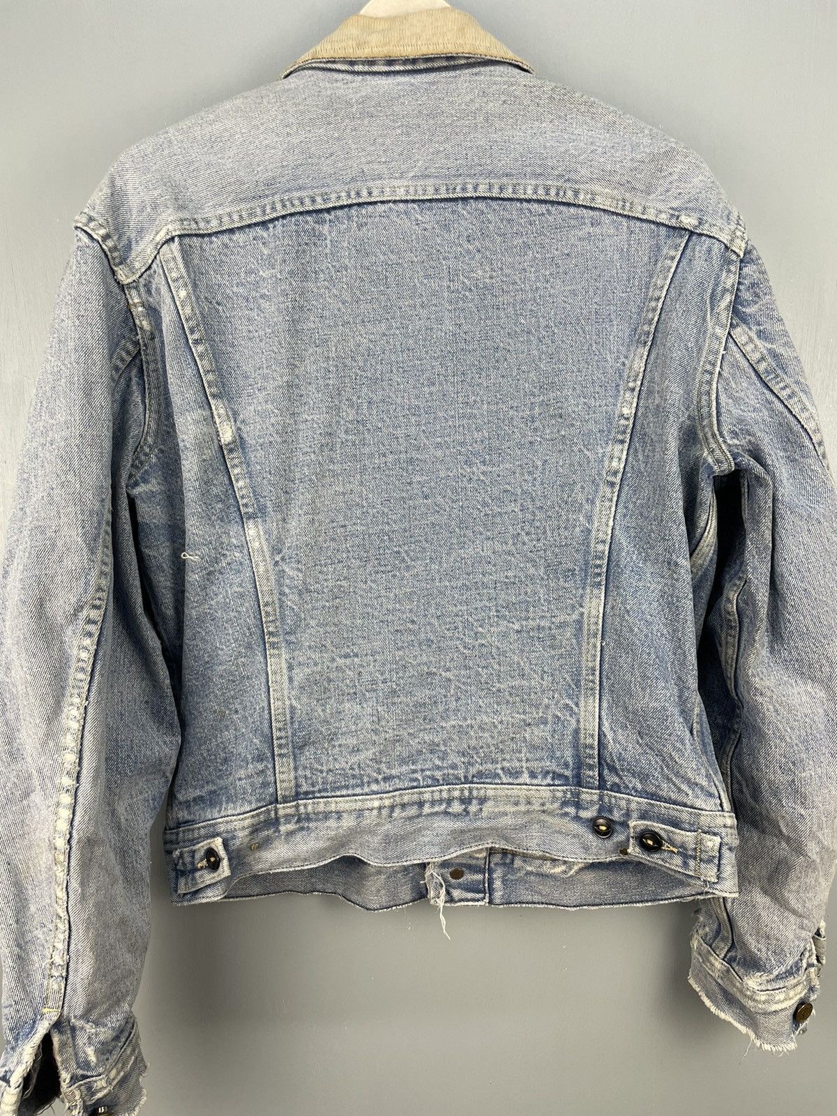Lee Vintage 70s Lee Storm Rider denim tracker jacket Size US L / EU 52-54 / 3 - 5 Thumbnail