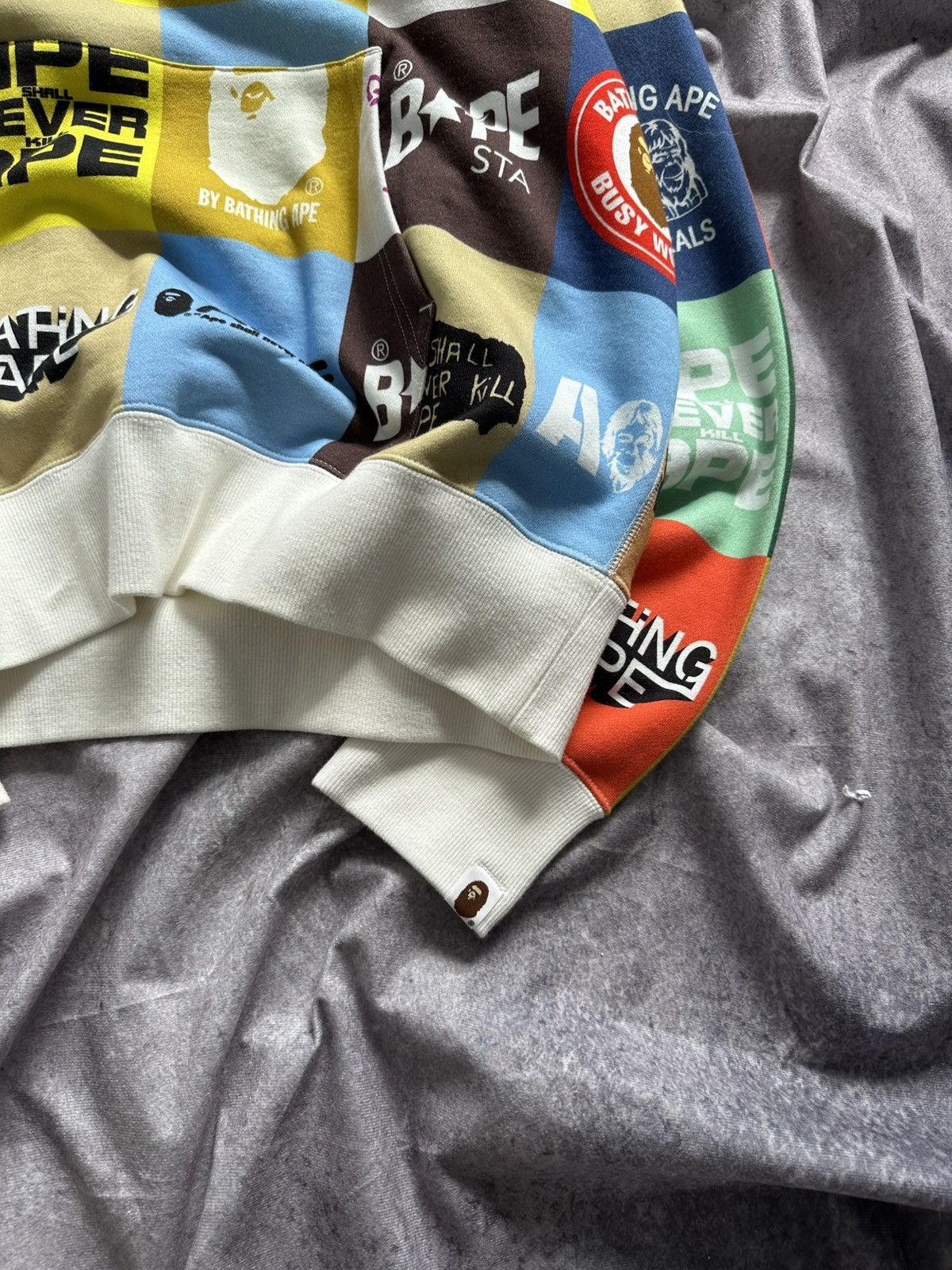 Bape BAPE Classic Logo Loose Fit Pullover Hoodie Size US S / EU 44-46 / 1 - 3 Thumbnail