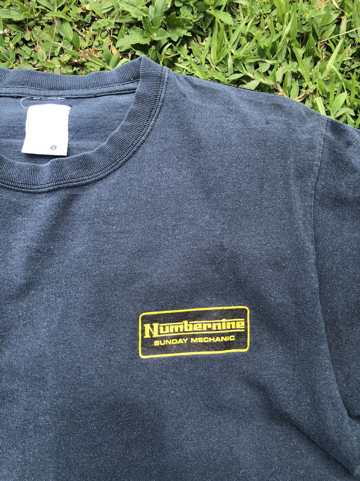 Number (N)ine Vintage Japanese Brand AW00 Number Nine Sunday Mechanic Tee Size US M / EU 48-50 / 2 - 10 Thumbnail