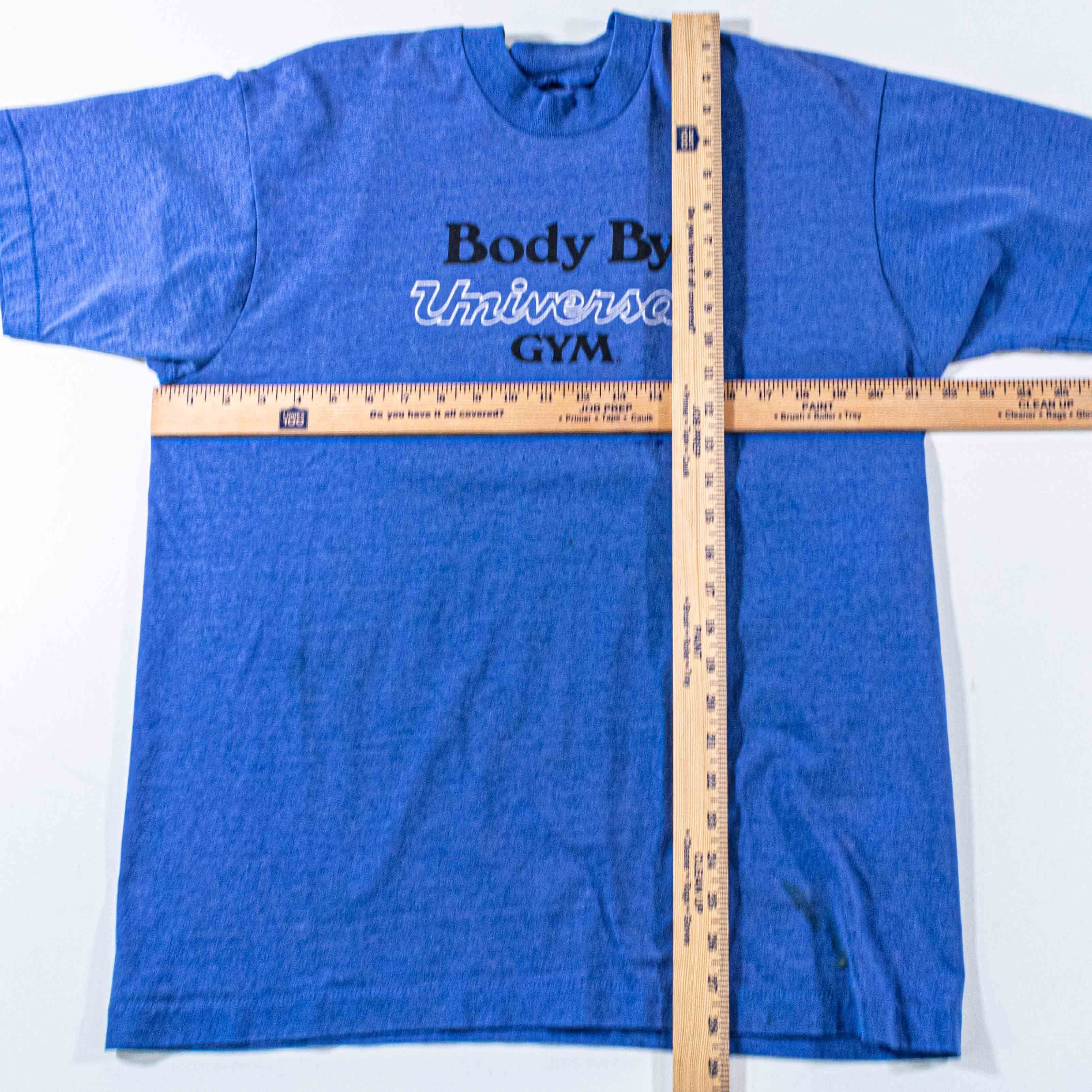 Vintage Vintage Body by Universal Gym T Shirt Single Stitch Fitness Size US L / EU 52-54 / 3 - 4 Thumbnail