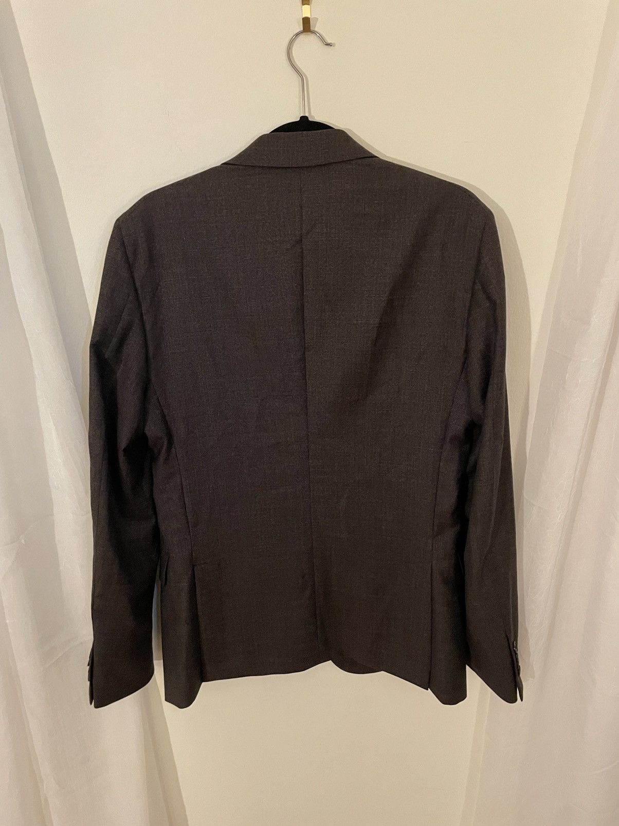 Prada Prada Made in Italy 100% Wool Blazer Brown-Gray Tweed 36R Size 36R - 8 Thumbnail