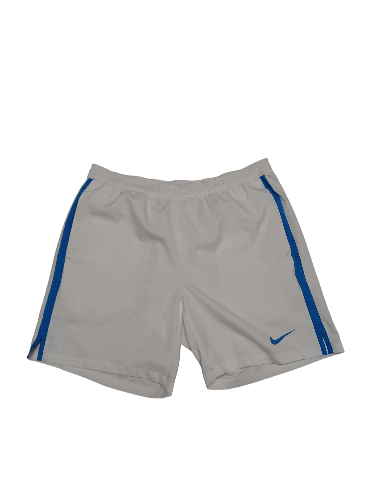 Nike NIKE 2016 VINTAGE NYLON DRIFIT SHORTS BLUE SWOOSH DRILL Size US 34 / EU 50 - 1 Thumbnail