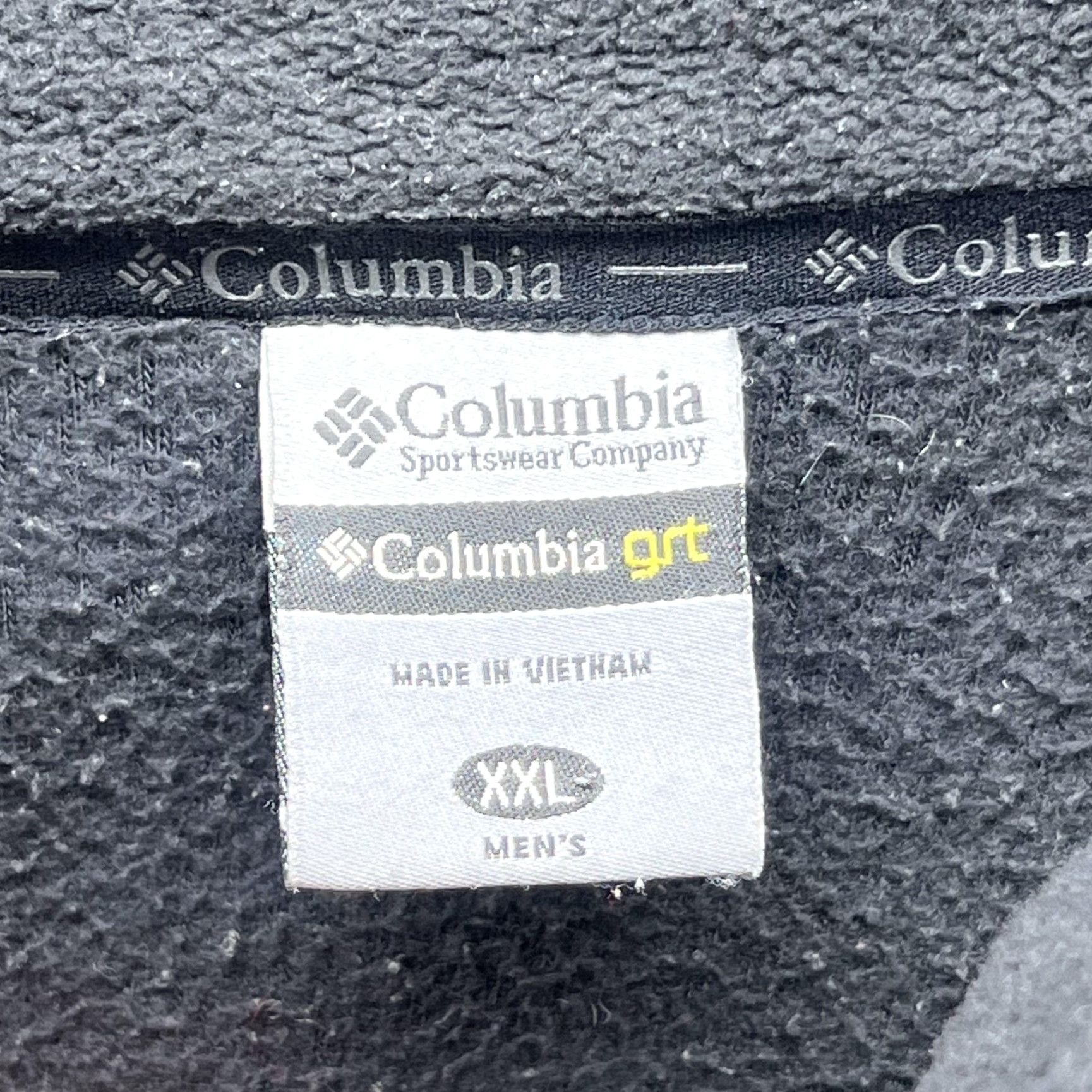 Vintage Columbia GRT Interchange Jacket Mens 2XL Black Fleece Full Zip Outdoor Hiking Jacket Size US XXL / EU 58 / 5 - 3 Thumbnail