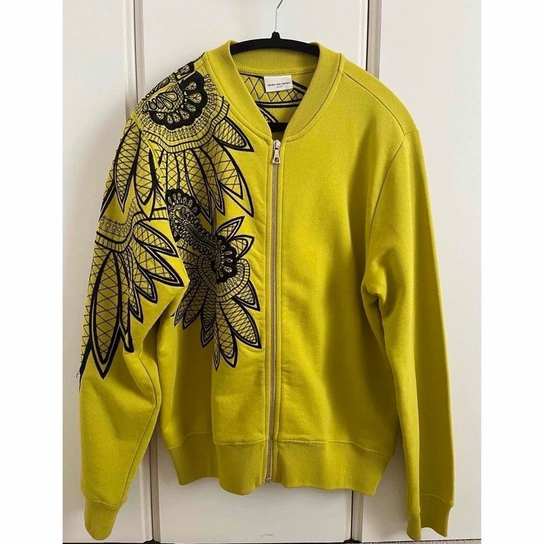 Dries Van Noten dries van noten Embroidered zipper jacket 2502-Nextarrow Size US S / EU 44-46 / 1 - 1 Thumbnail