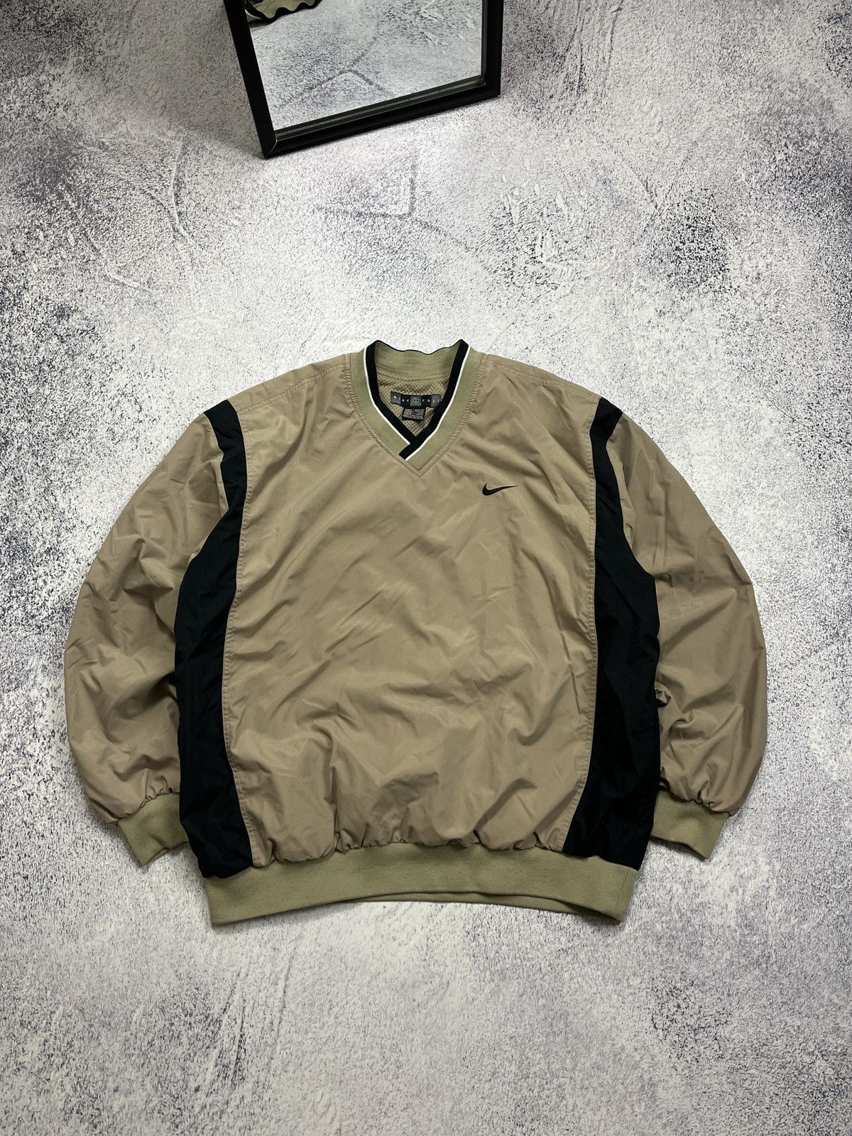 Vintage Nike Golf Y2K Nylon Sweatshirt Jacket Windbreaker