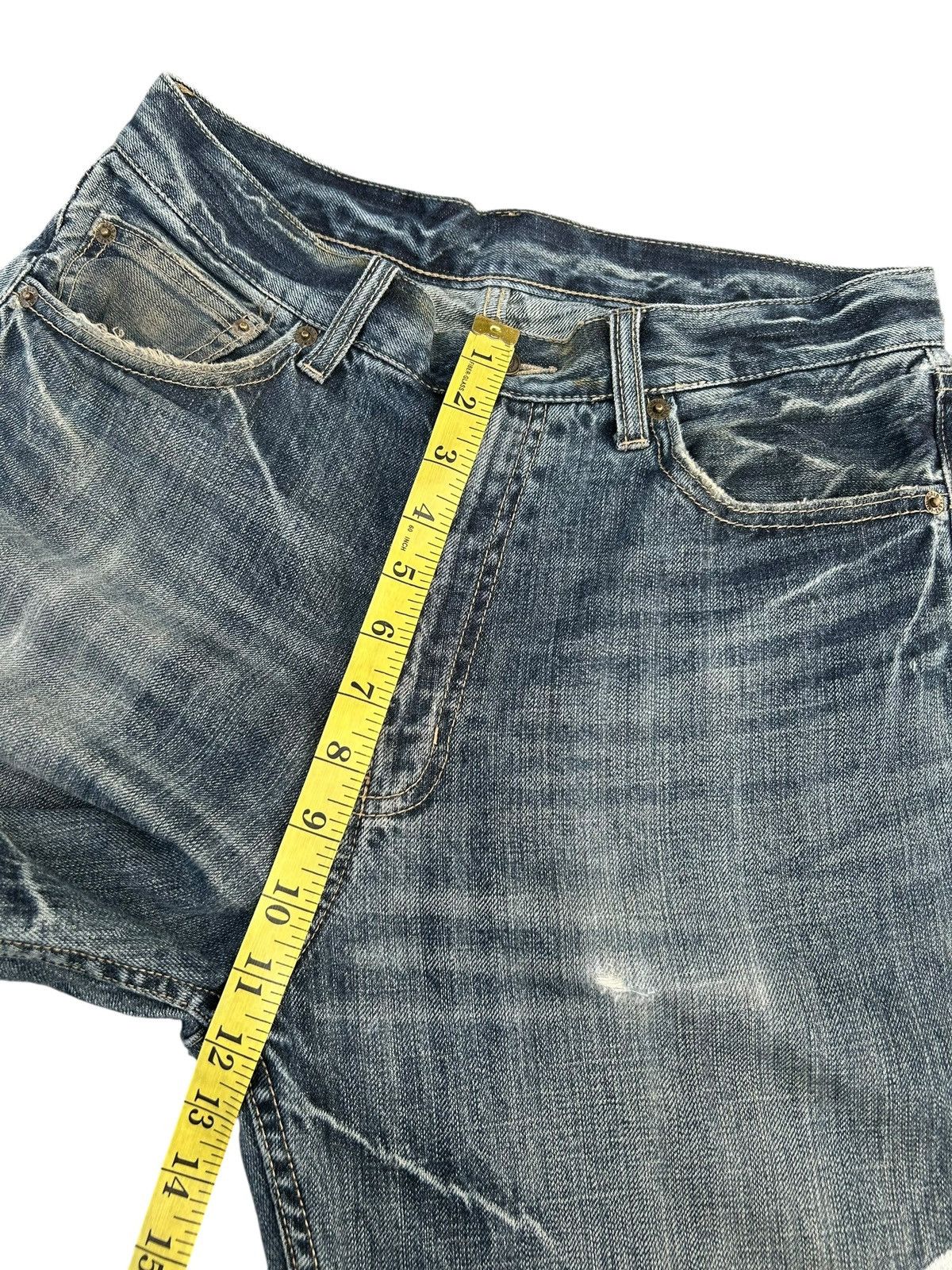 Kapital Karakuri Tamashii Inspired Japanese Distressed Denim jeans Size US 30 / EU 46 - 16 Thumbnail