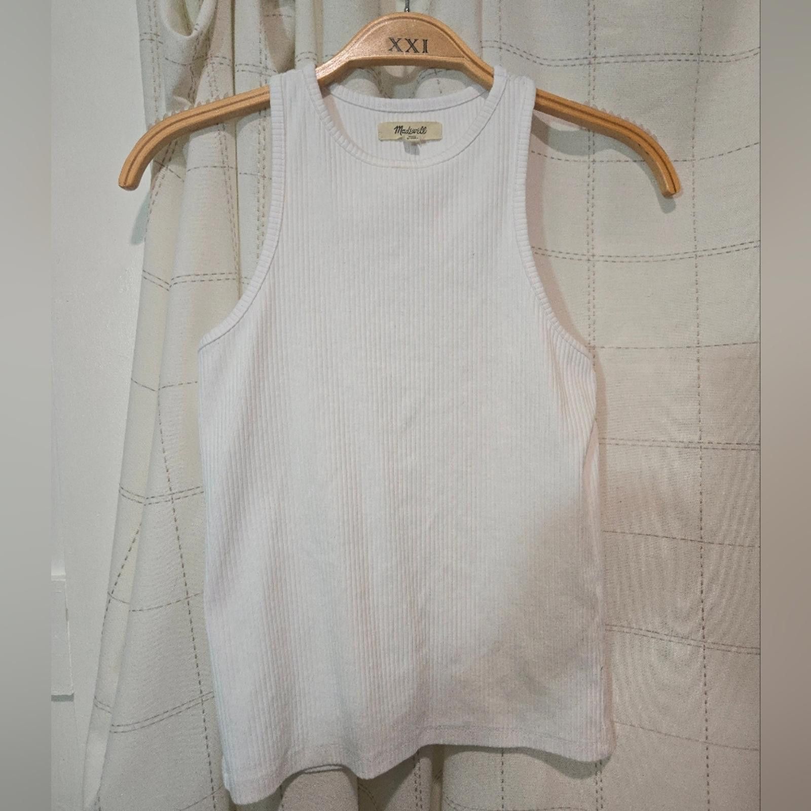 Madewell Madewell Highneck Tank in Sleekhold Size XXS / US 00 / IT 34 - 2 Thumbnail