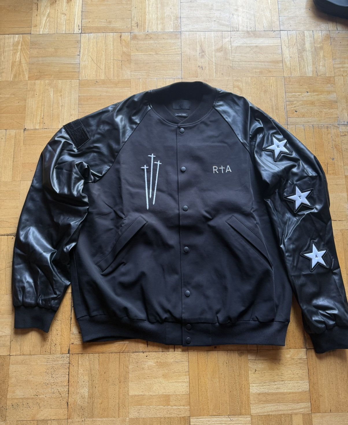 Rta RTA LEATHER SLEEVE JACKET Size US M / EU 48-50 / 2 - 1 Thumbnail