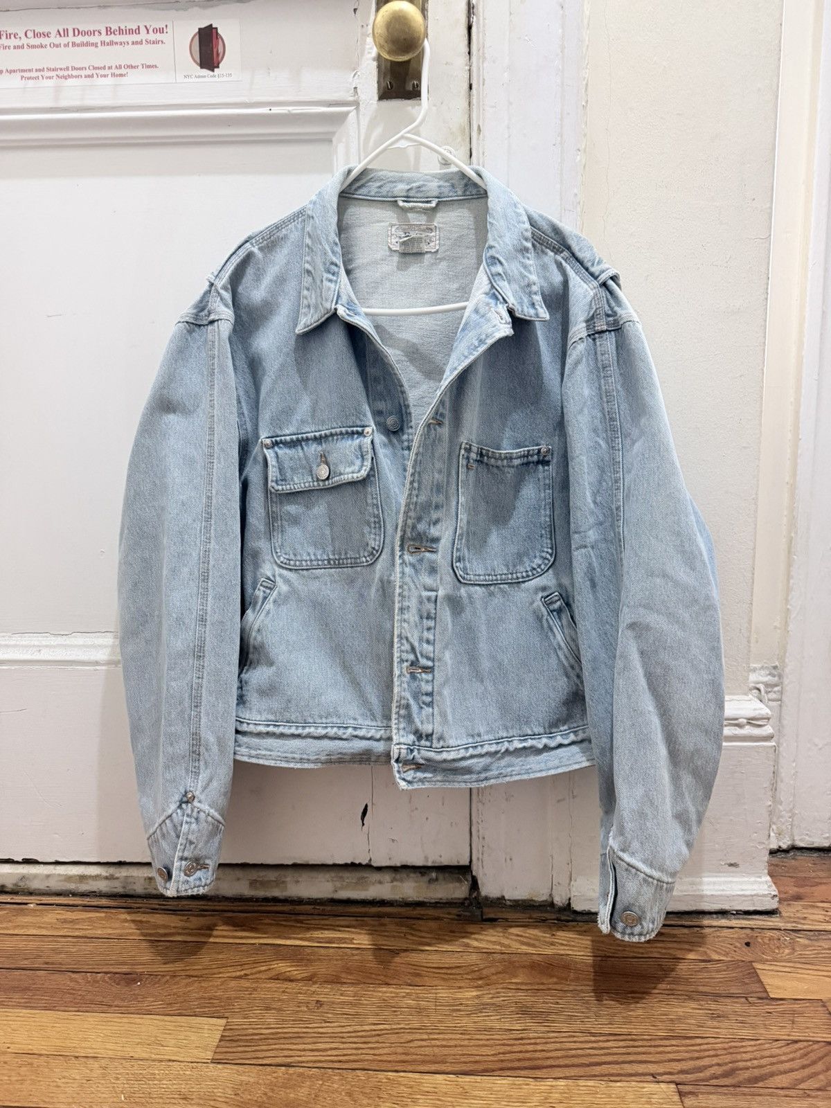 Ralph Lauren RARE Ralph Lauren Vintage Denim Jacket Cropped Size US XL / EU 56 / 4 - 10 Thumbnail