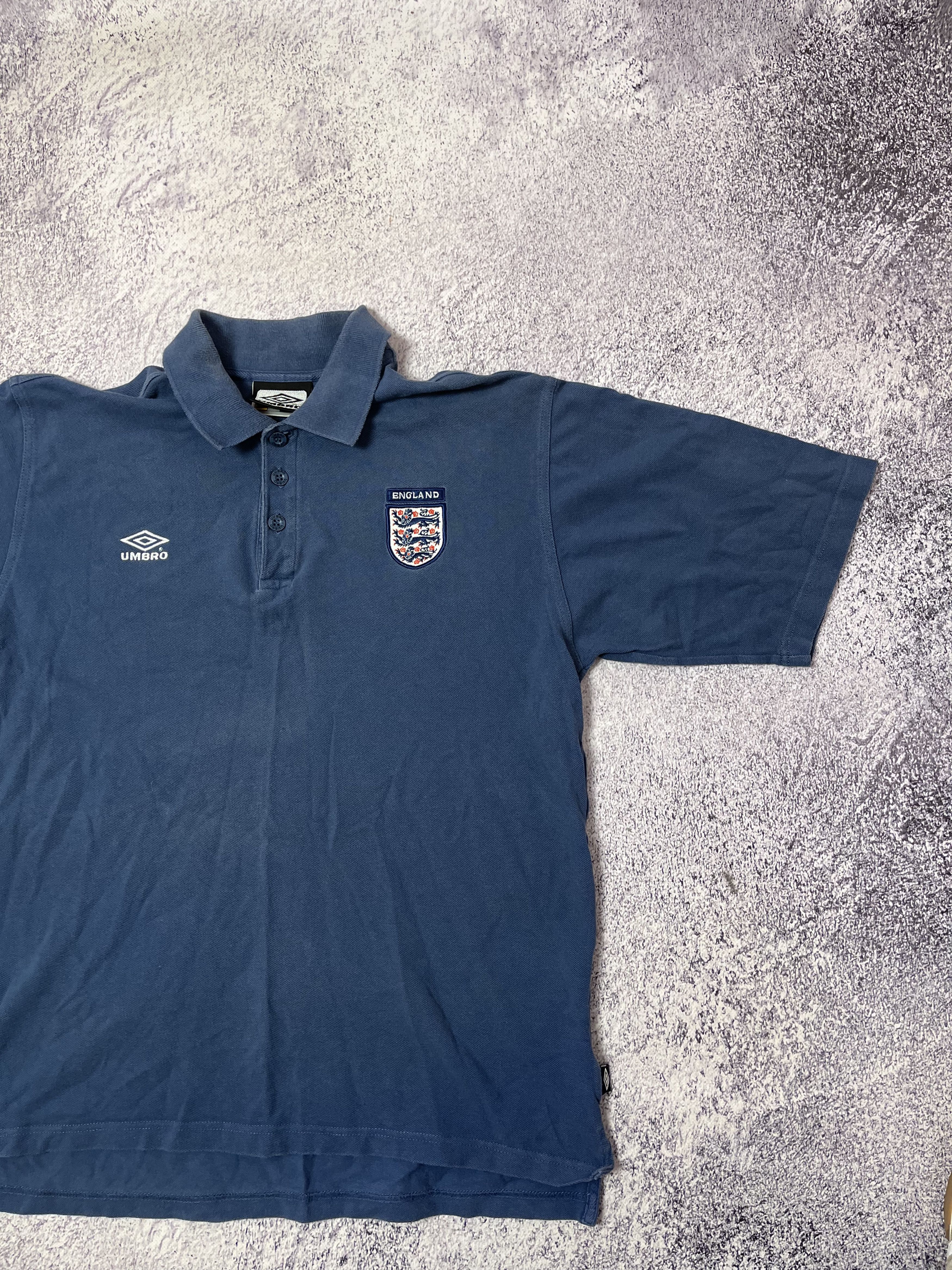 Umbro × Vintage Vintage football polo Umbro England Rebook size L Size US L / EU 52-54 / 3 - 4 Thumbnail