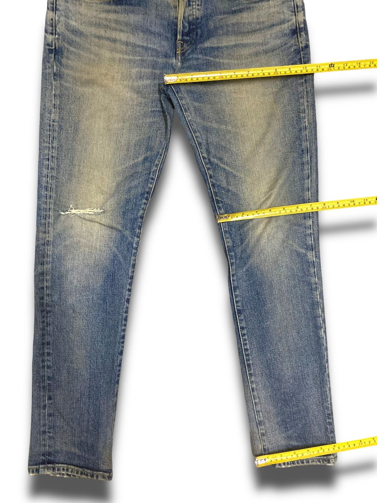 Vintage Vintage 90s Red Card Kaihara Jeans Size US 31 - 14 Thumbnail