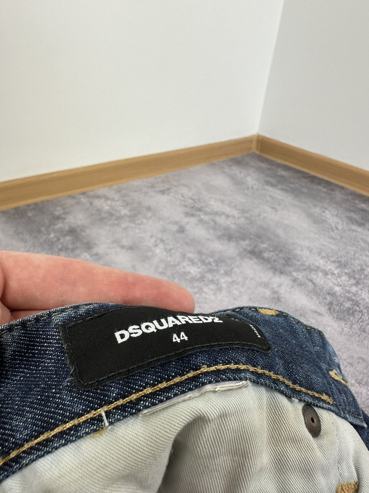 Dsquared2 Dsquared2 Avant Garde Distressed Designer Rare Opium Jeans Size US 32 / EU 48 - 22 Thumbnail