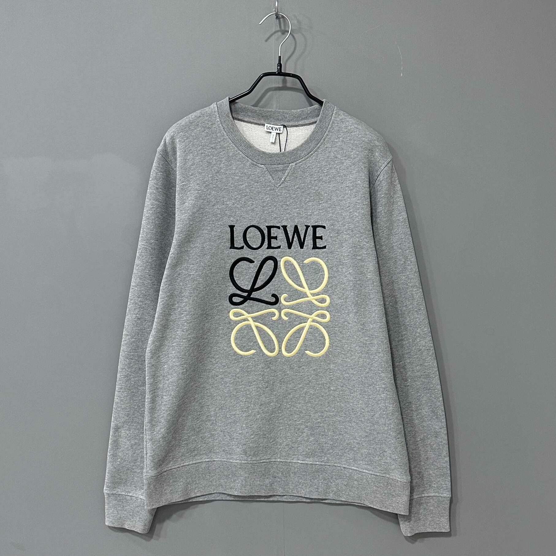 Loewe color block embroidered logo sweatshirt Size US M / EU 48-50 / 2 - 1 Thumbnail