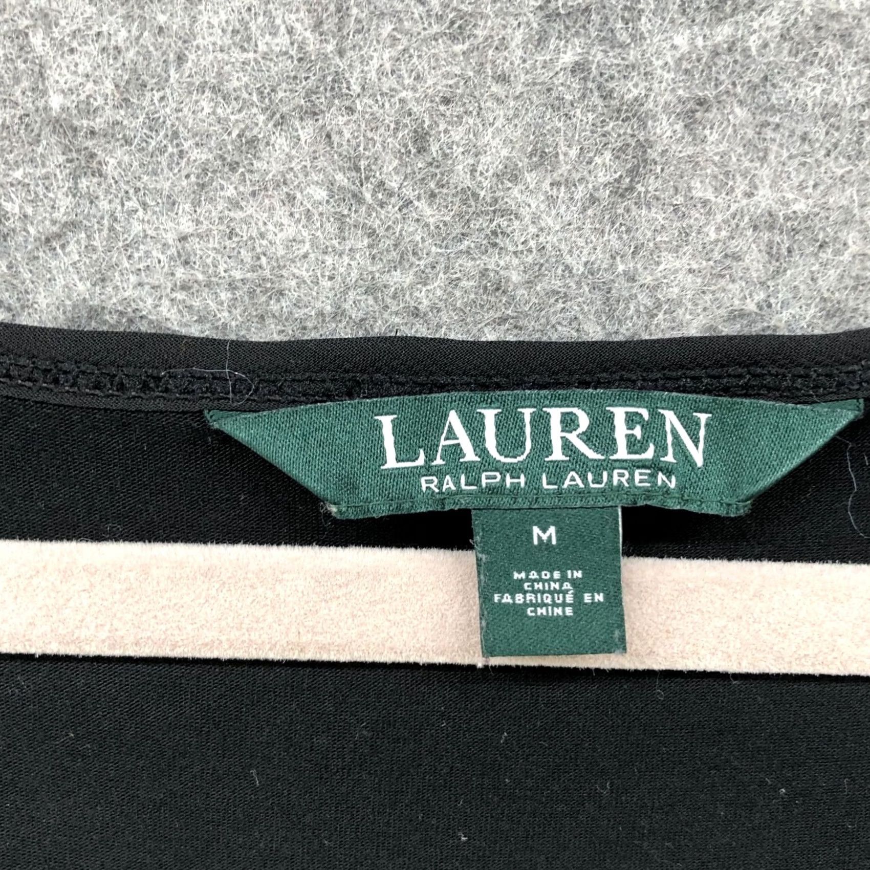 Ralph Lauren Lauren Ralph Lauren Tank Top Womens M Black Jersey Knit Scoop Neck Sleeveless Pullover Size M / US 6-8 / IT 42-44 - 5 Thumbnail