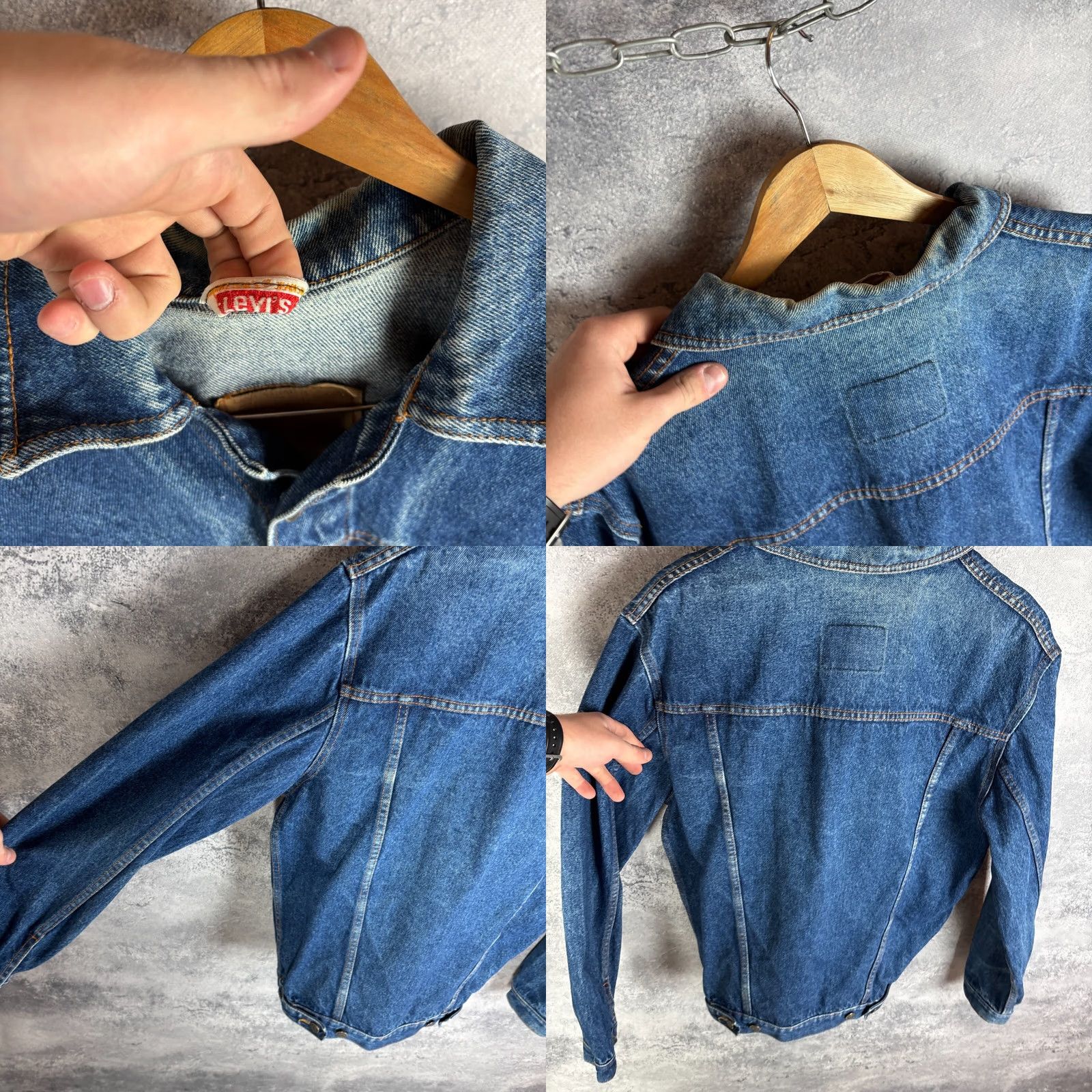 Levi's Levi's Denim Jacket Blue Cotton Size S Men’s Vintage Jacket Size US S / EU 44-46 / 1 - 9 Thumbnail