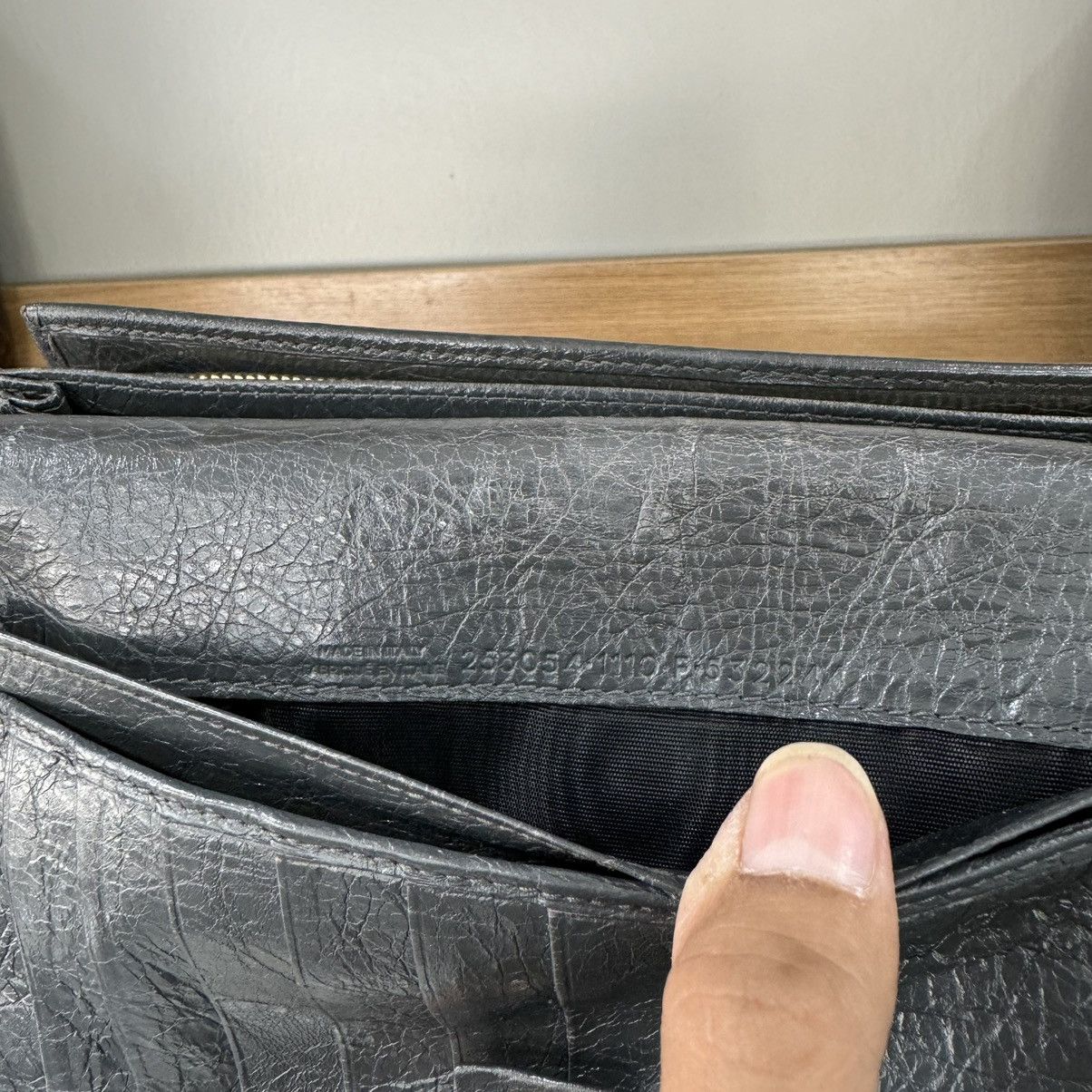 Balenciaga Balenciaga Long Wallet Size ONE SIZE - 5 Thumbnail