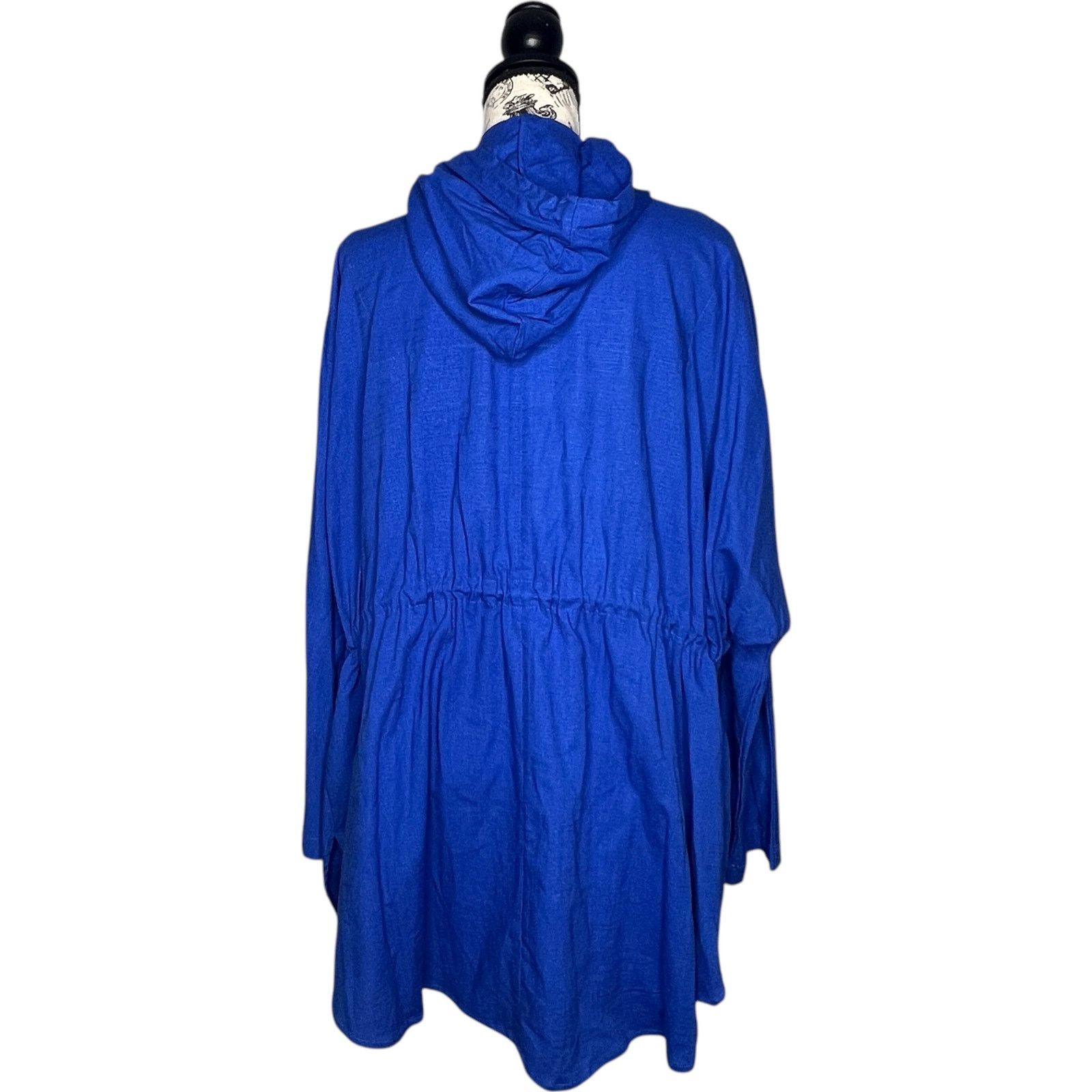 Other Gemma Oversized Linen Cargo Hooded Jacket Coat Size S / US 4 / IT 40 - 4 Thumbnail
