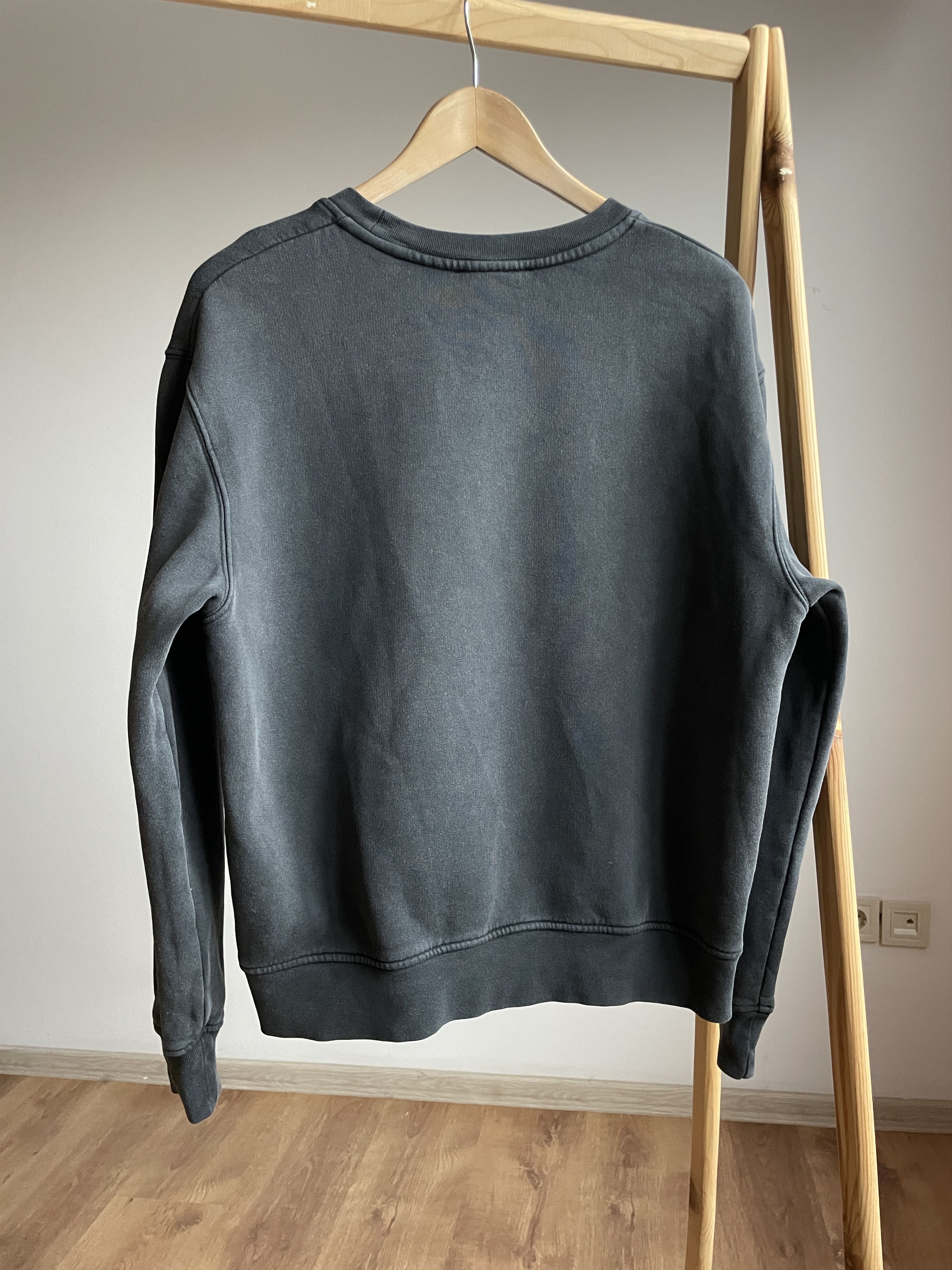 The Kooples The Kooples Washed Black Wolf Print Womens Sweatshirt Size 1 Size S / US 4 / IT 40 - 2 Thumbnail