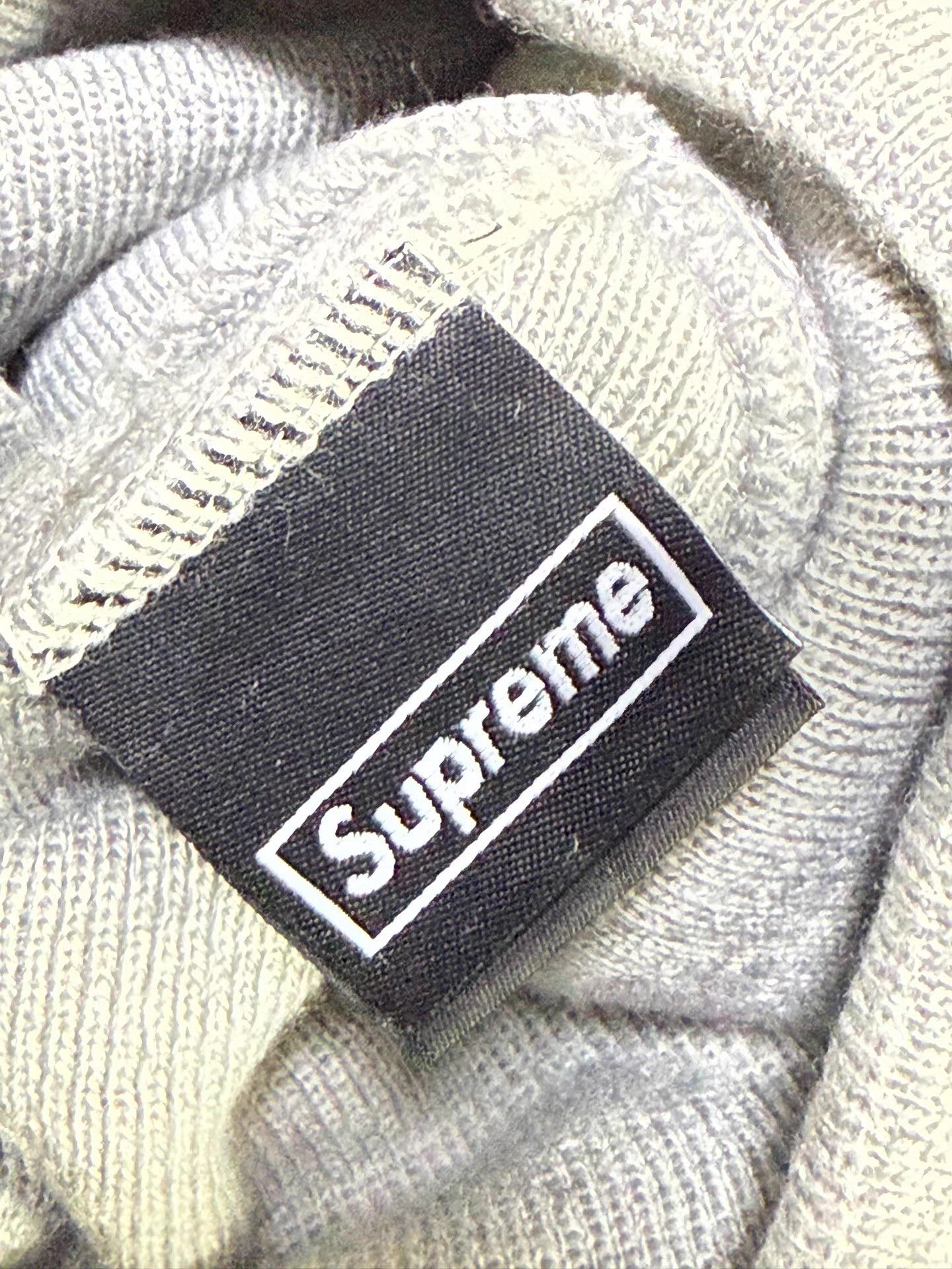 Supreme Supreme x New Era FW18 Week 12 Box Logo Beanie Ｑ20 Size ONE SIZE - 4 Thumbnail