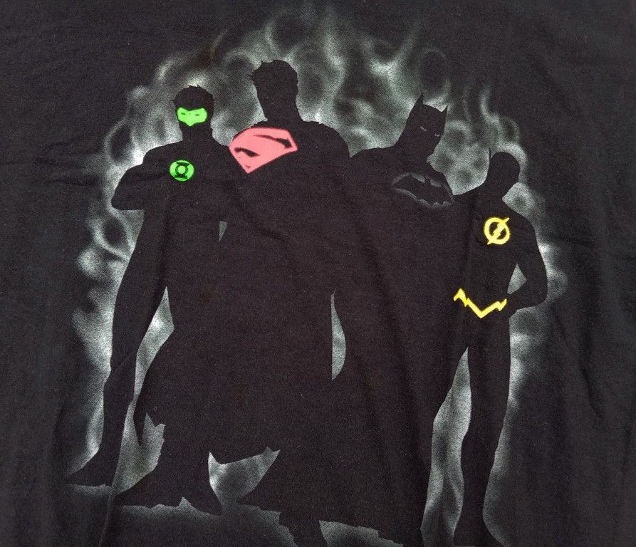 DC Comics DC Comics Justice League 📚 Tshirt Comic Superhero 💪 Size US XL / EU 56 / 4 - 1 Thumbnail