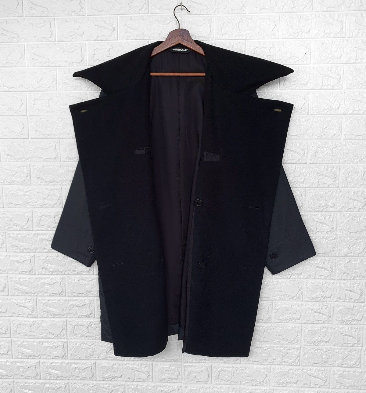 Issey Miyake Issey Miyake Windcoat Nylon Reversible Long Jacket Size US L / EU 52-54 / 3 - 5 Thumbnail