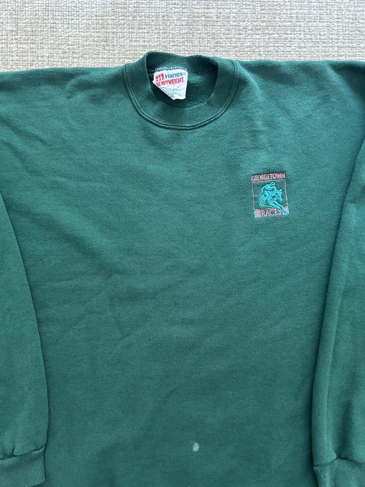 Hanes 90s Hanes Heavyweight Sweatshirt Made in USA Size US XL / EU 56 / 4 - 2 Thumbnail
