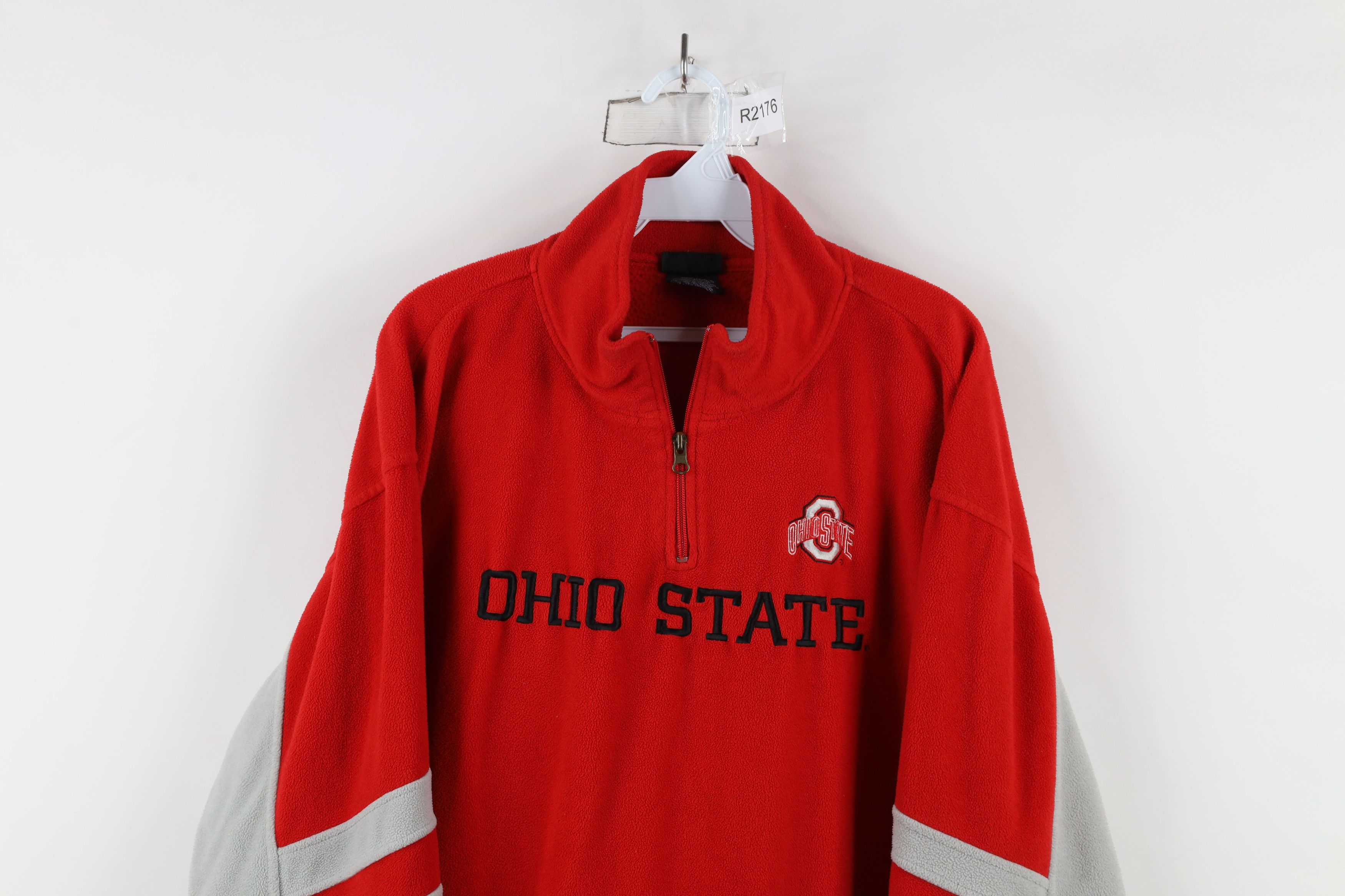 Vintage Vintage Ohio State University Half Zip Pullover Sweater Size US L / EU 52-54 / 3 - 2 Thumbnail