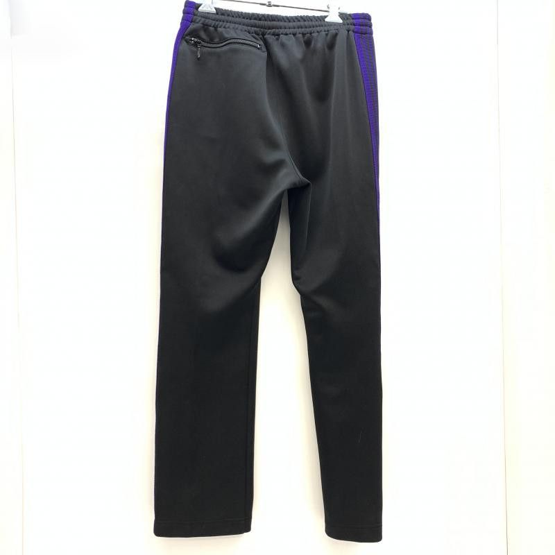 Needles Sweat Pants Logo Tape Side Zip Pocket Black Size US 26 / EU 42 - 2 Thumbnail