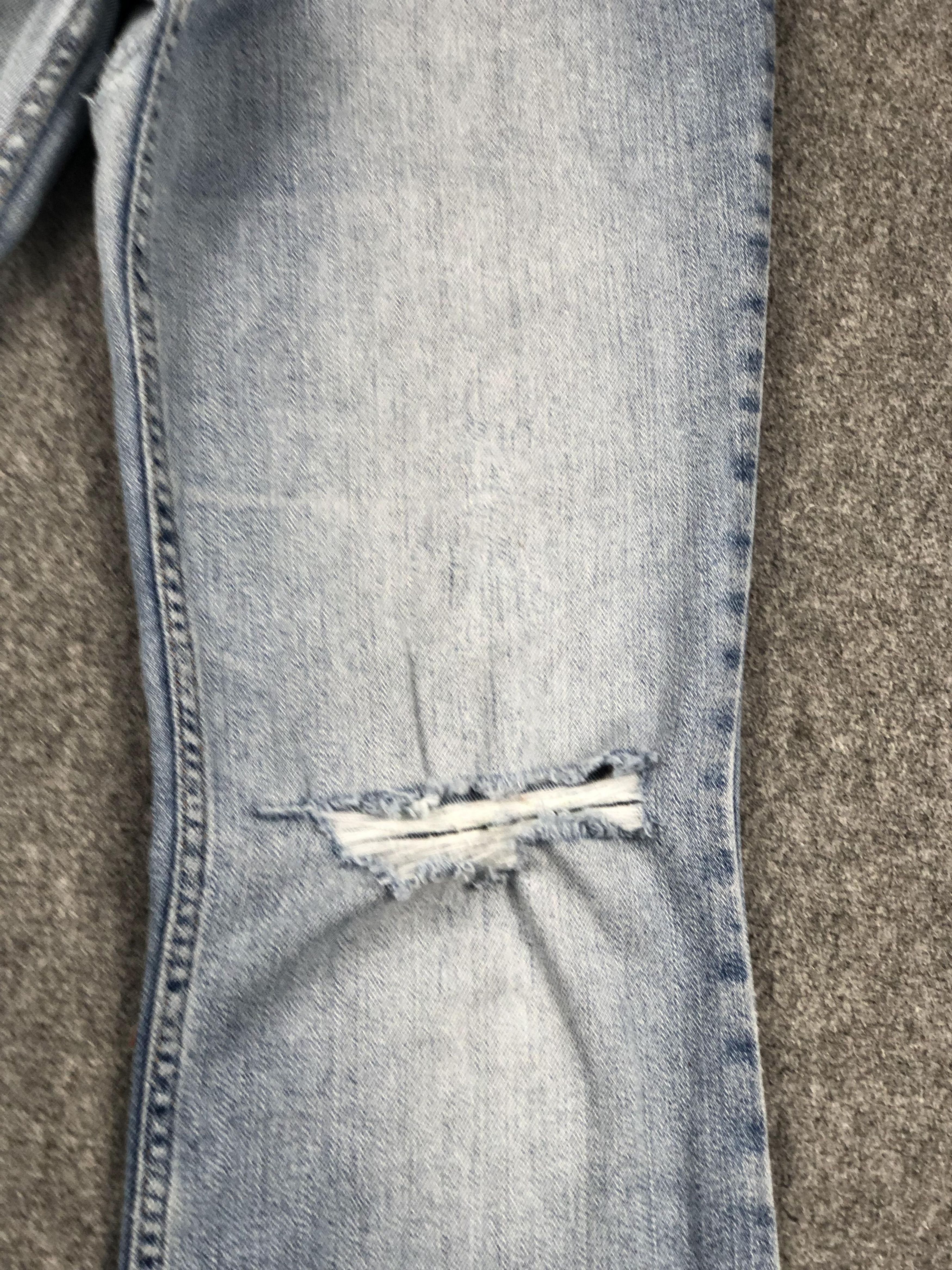 Levi's Vintage Levis 518 Flared Bootcut Distressed Jeans DJ0023 Size US 31 - 10 Thumbnail
