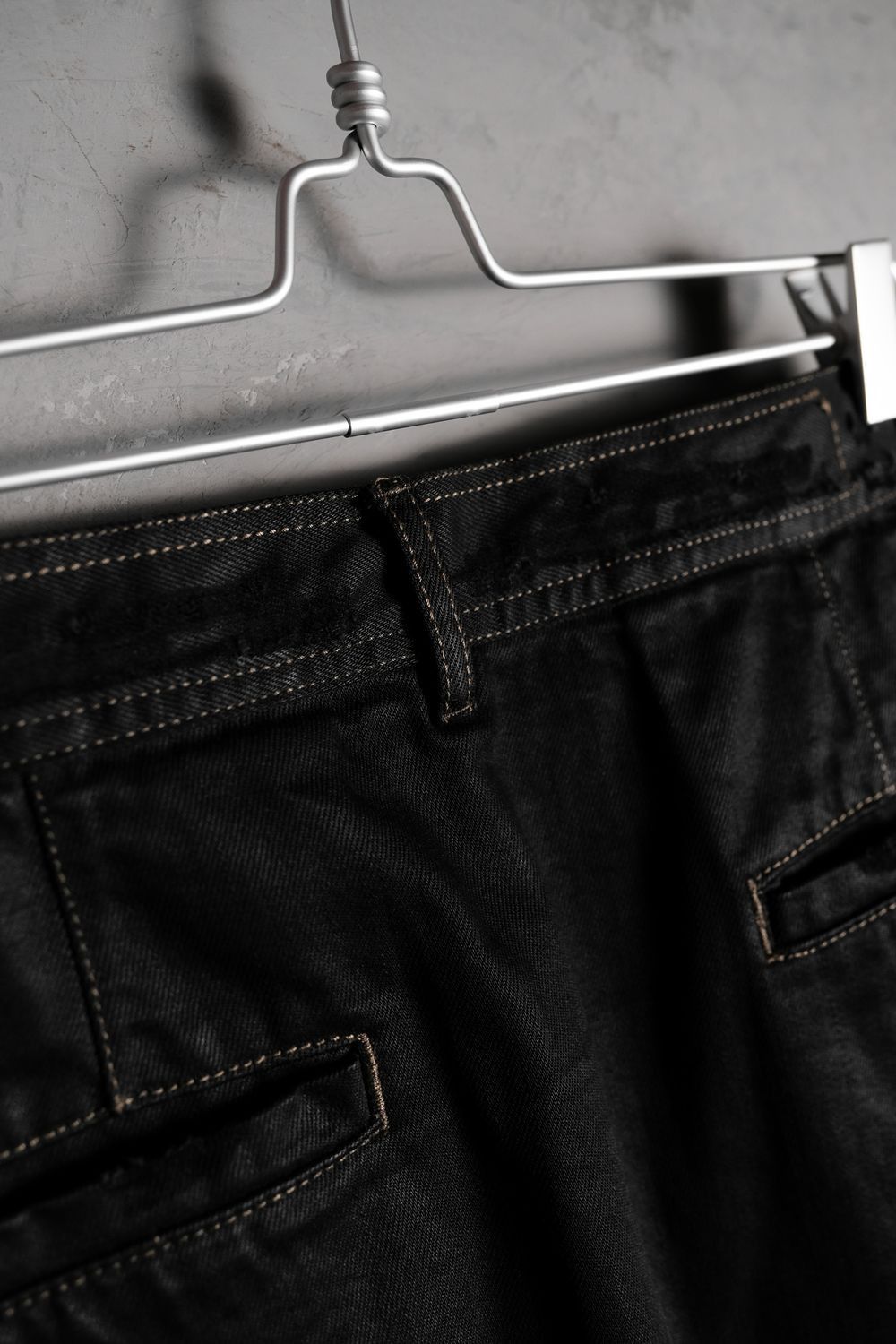 Rick Owens Drkshdw Rick Owens DRKSHDW Waxed Denim Skirt Jeans Size US 32 / EU 48 - 7 Thumbnail