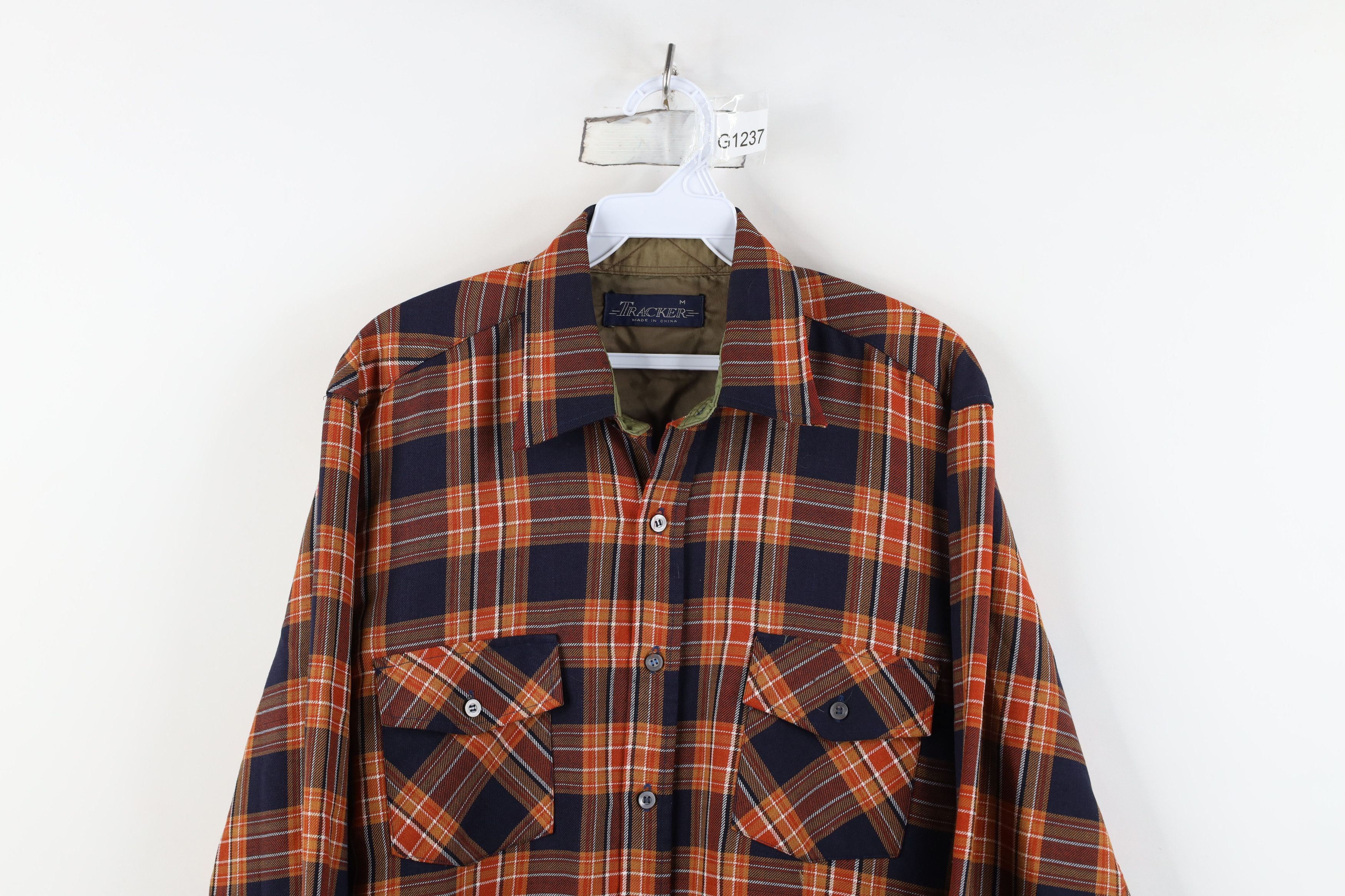 Vintage Vintage 70s Streetwear Rayon Blend Knit Button Shirt Size US M / EU 48-50 / 2 - 2 Thumbnail
